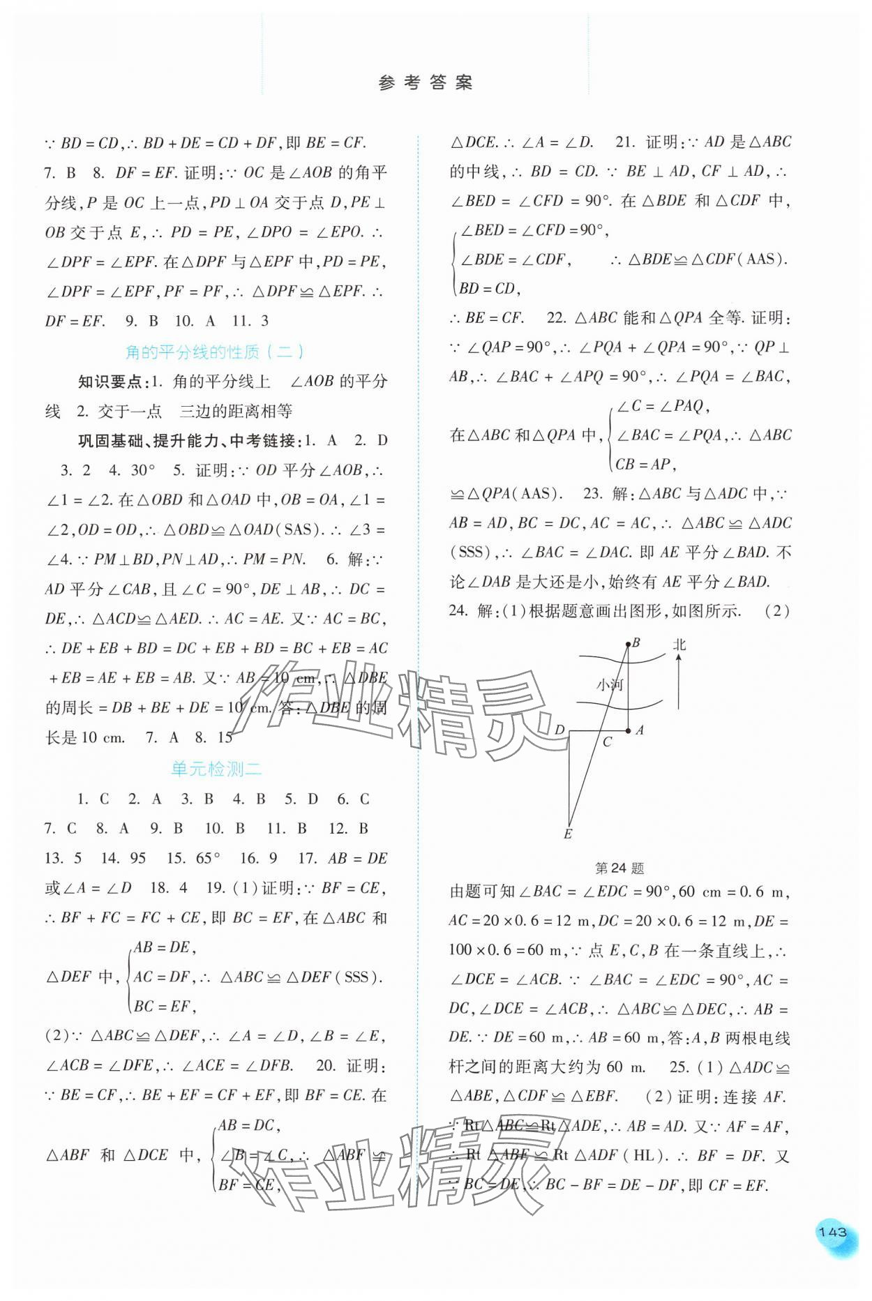 2024年同步训练河北人民出版社八年级数学上册人教版 第5页