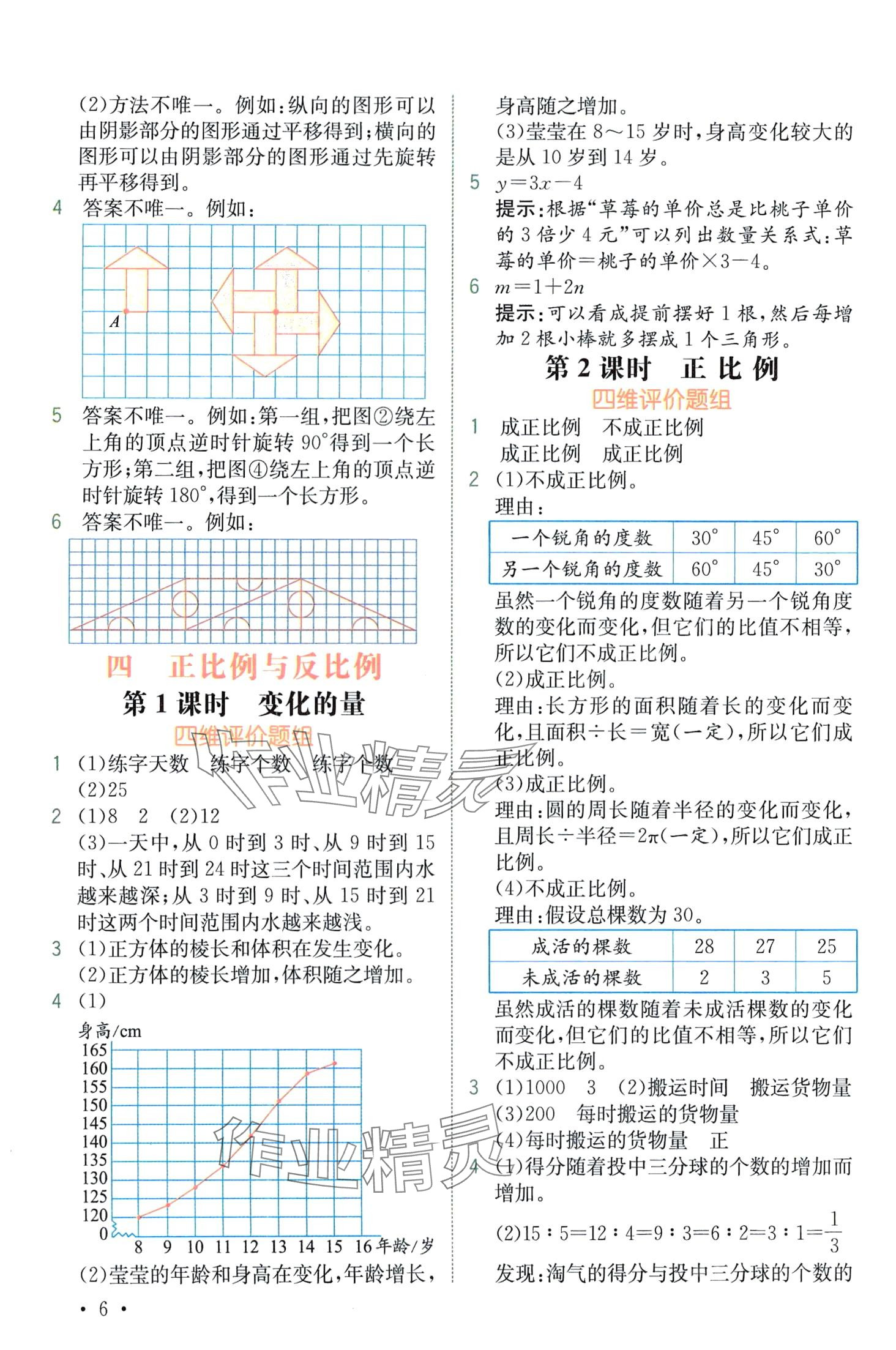 2024年教材解讀六年級(jí)數(shù)學(xué)下冊(cè)北師大版 第6頁(yè)