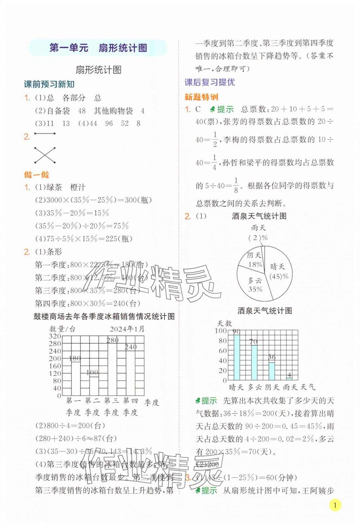 2025年實驗班學霸筆記六年級數(shù)學下冊蘇教版 第1頁