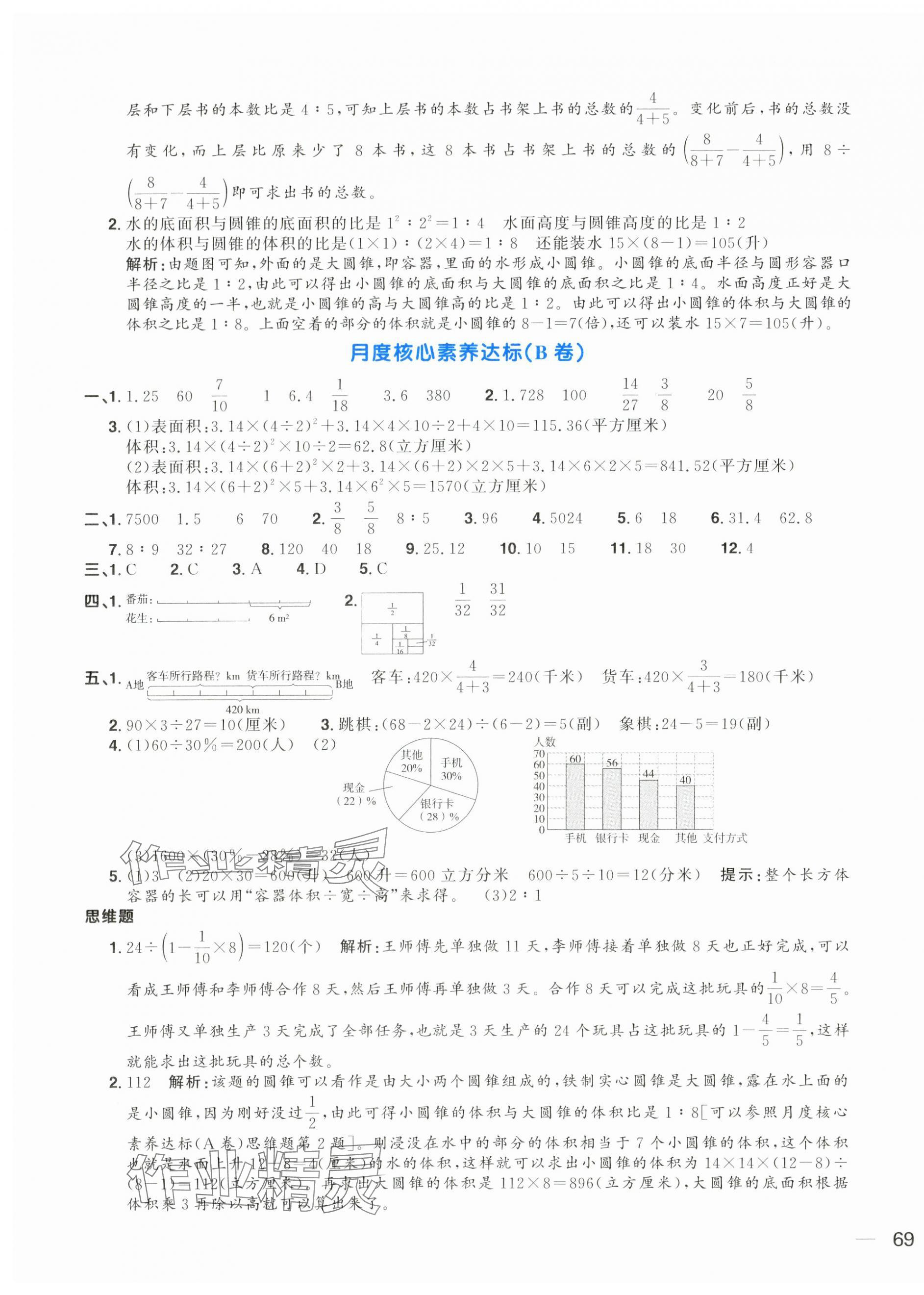 2024年陽光同學(xué)一線名師全優(yōu)好卷六年級(jí)數(shù)學(xué)下冊(cè)蘇教版 第5頁