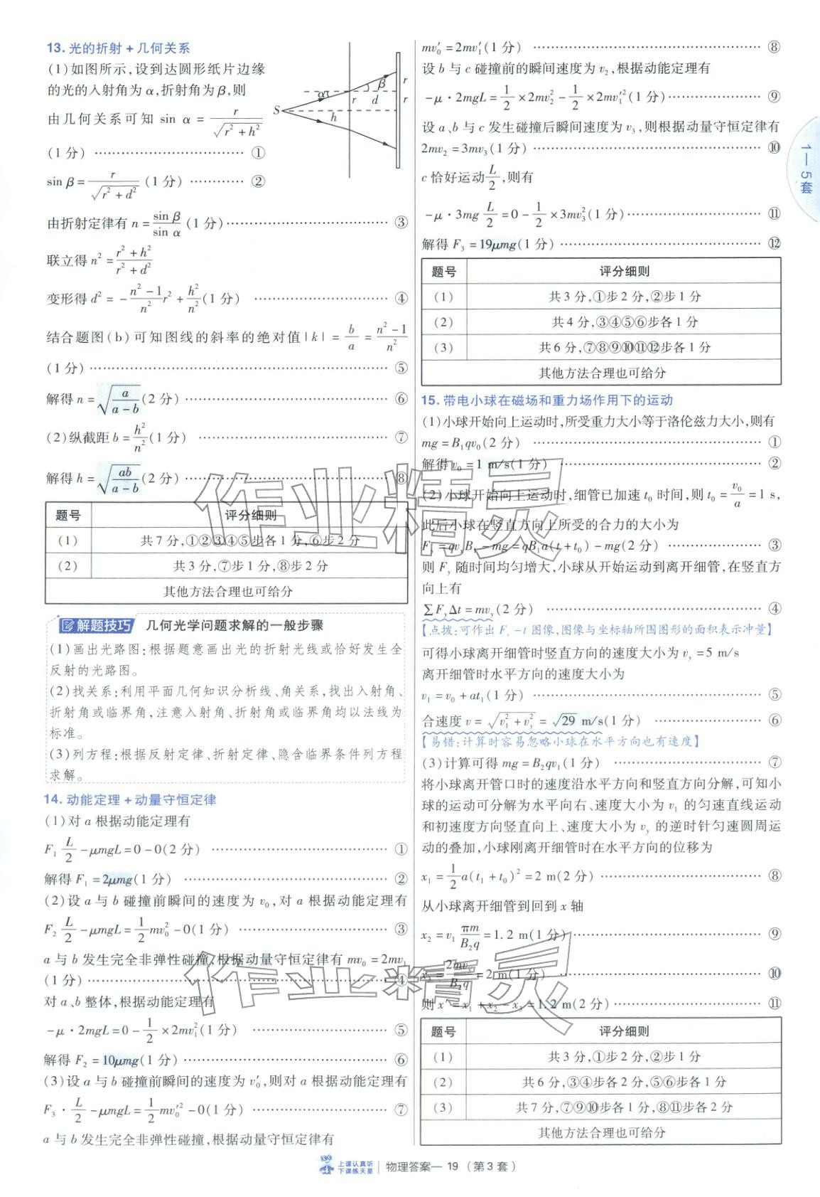 2026年金考卷45套汇编物理陕晋青宁专版&nbsp;第19页