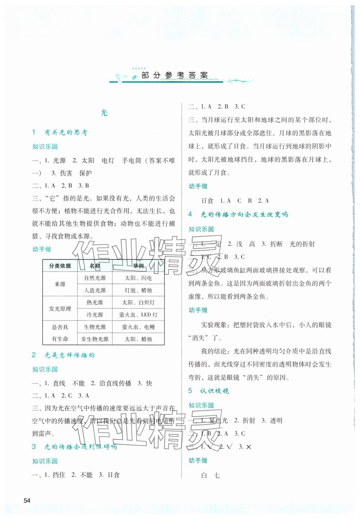 2023年新課程學(xué)習(xí)與評(píng)價(jià)五年級(jí)科學(xué)上冊(cè)教科版 第2頁(yè)