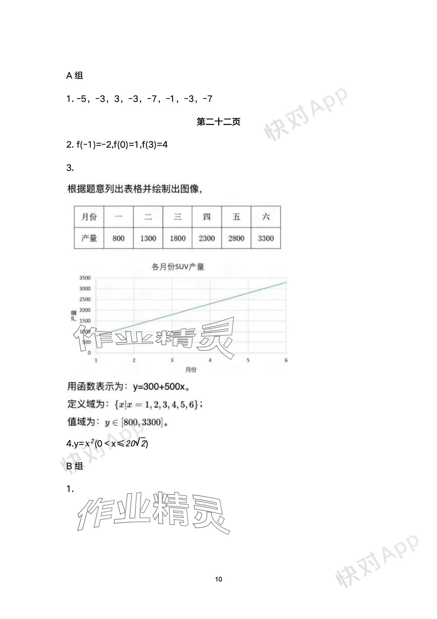 2023年數(shù)學(xué)習(xí)題冊(cè)中職數(shù)學(xué)上冊(cè)中國(guó)勞動(dòng)社會(huì)保障出版社 參考答案第10頁