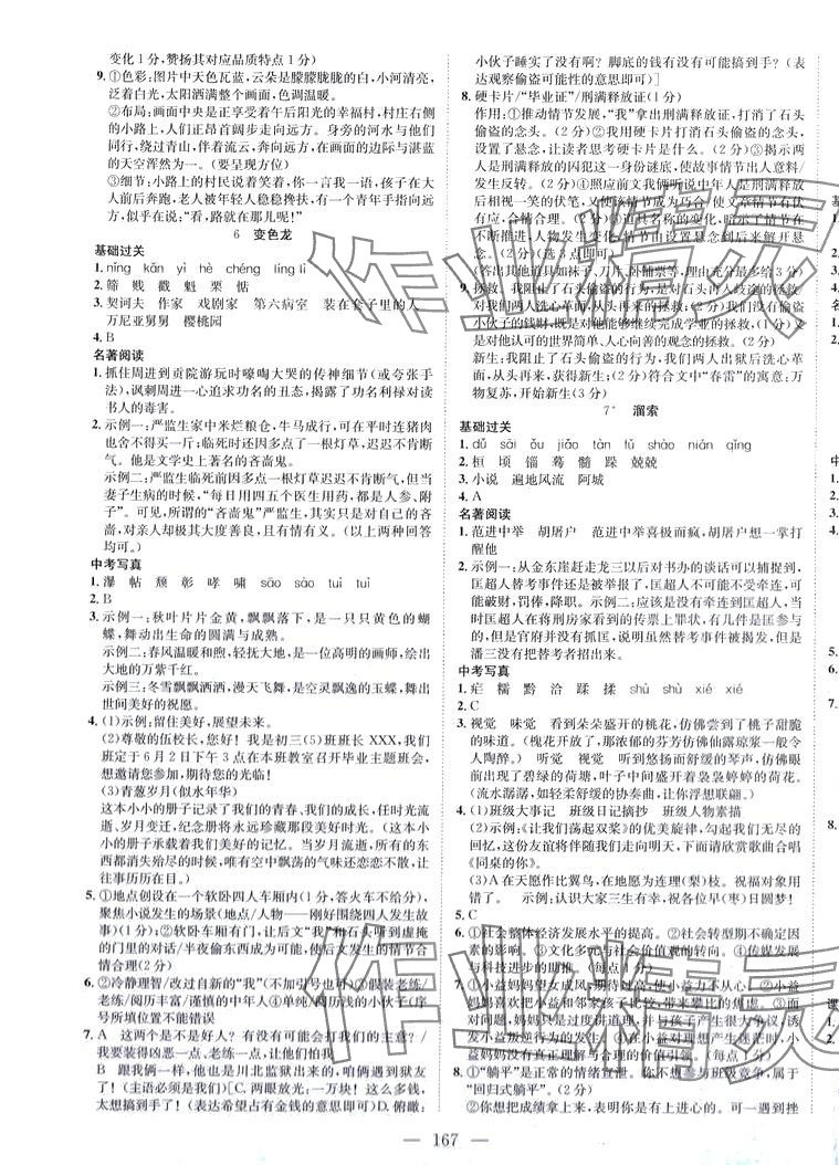 2024年名師課時(shí)計(jì)劃九年級(jí)語(yǔ)文下冊(cè)人教版 第3頁(yè)