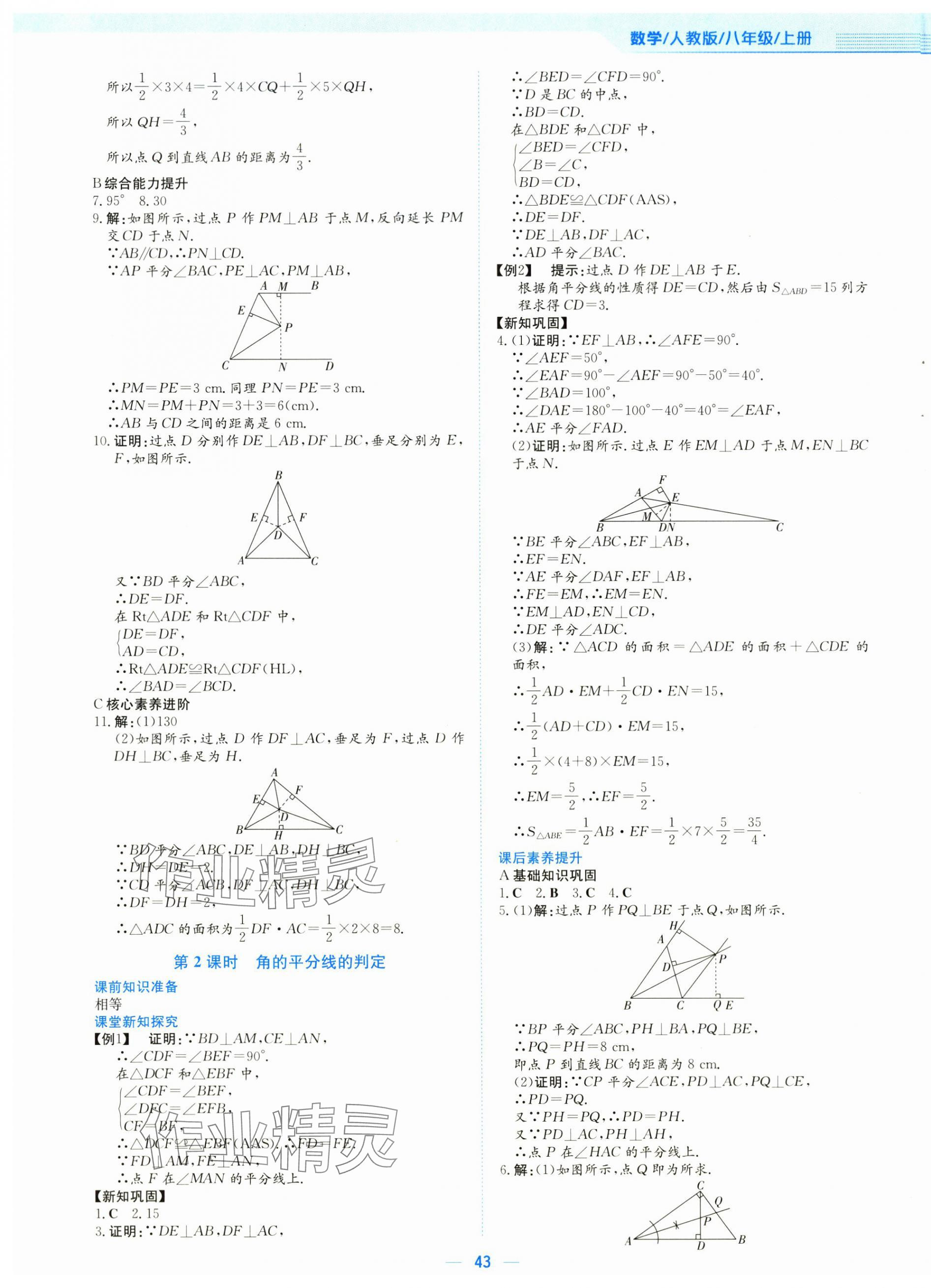 2025年新編基礎訓練八年級數學上冊人教版 第11頁