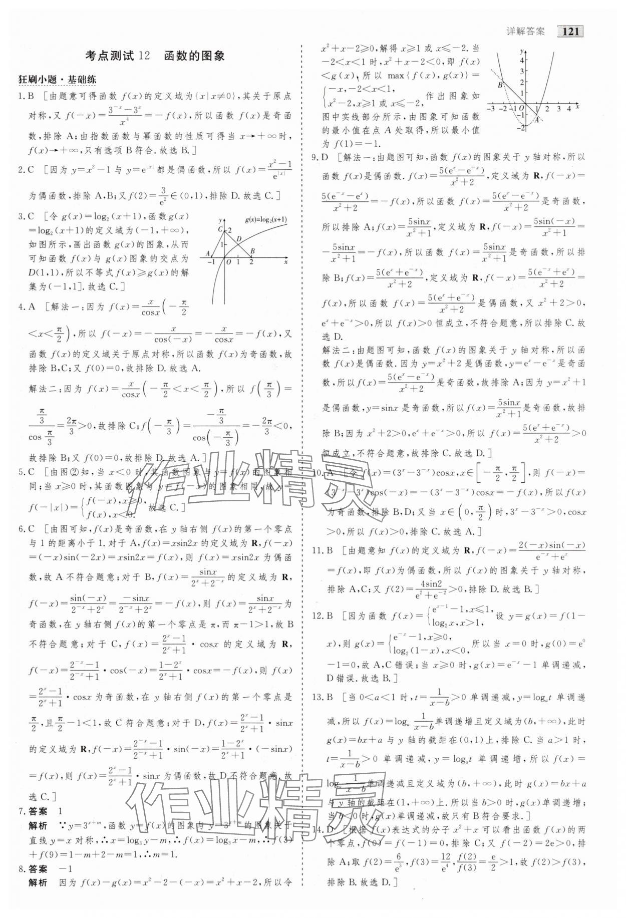 2025年高考總復(fù)習(xí)首選用卷數(shù)學(xué)人教版 第17頁