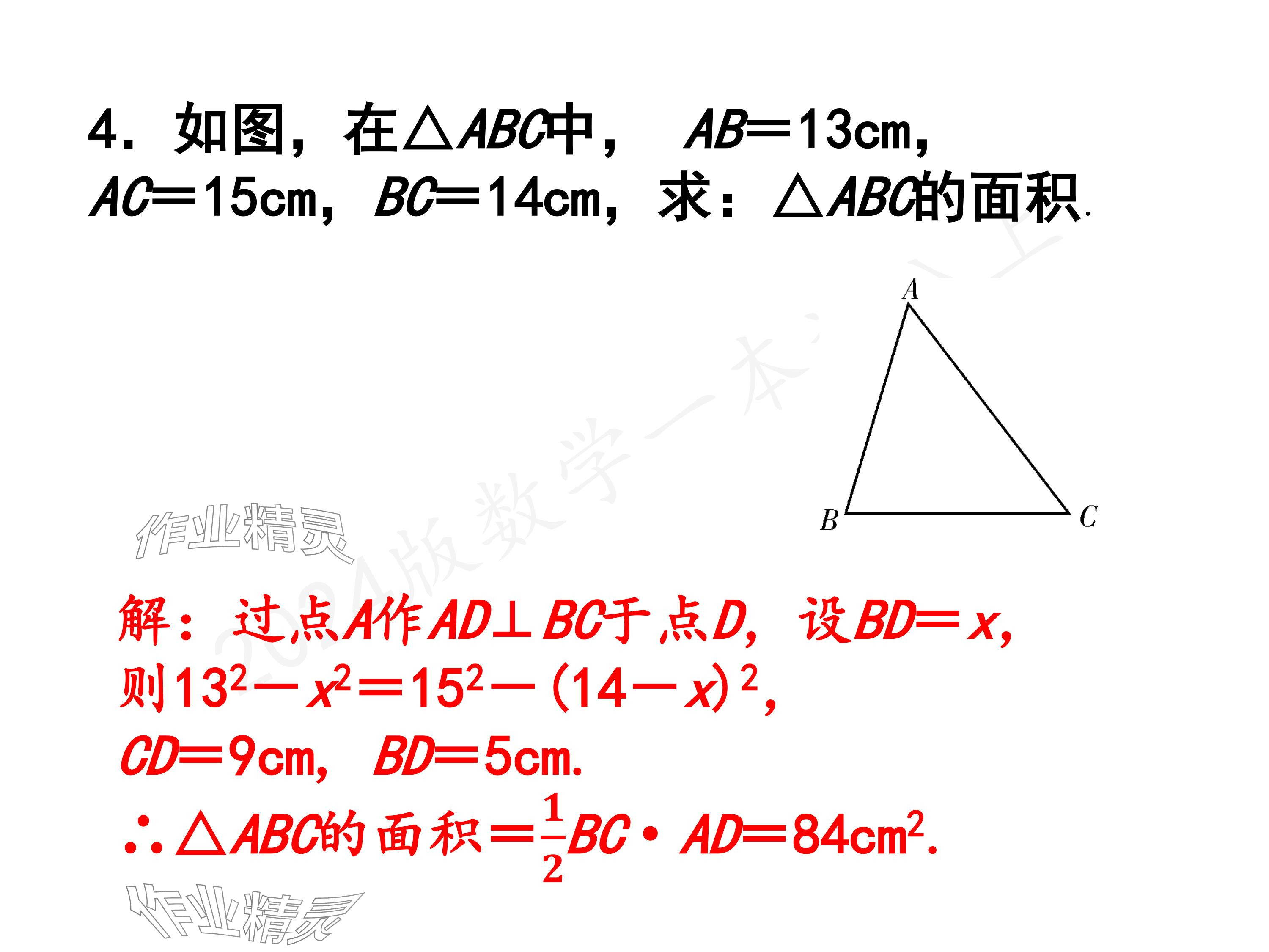 2024年一本通武漢出版社八年級(jí)數(shù)學(xué)上冊(cè)北師大版精簡(jiǎn)版 參考答案第5頁