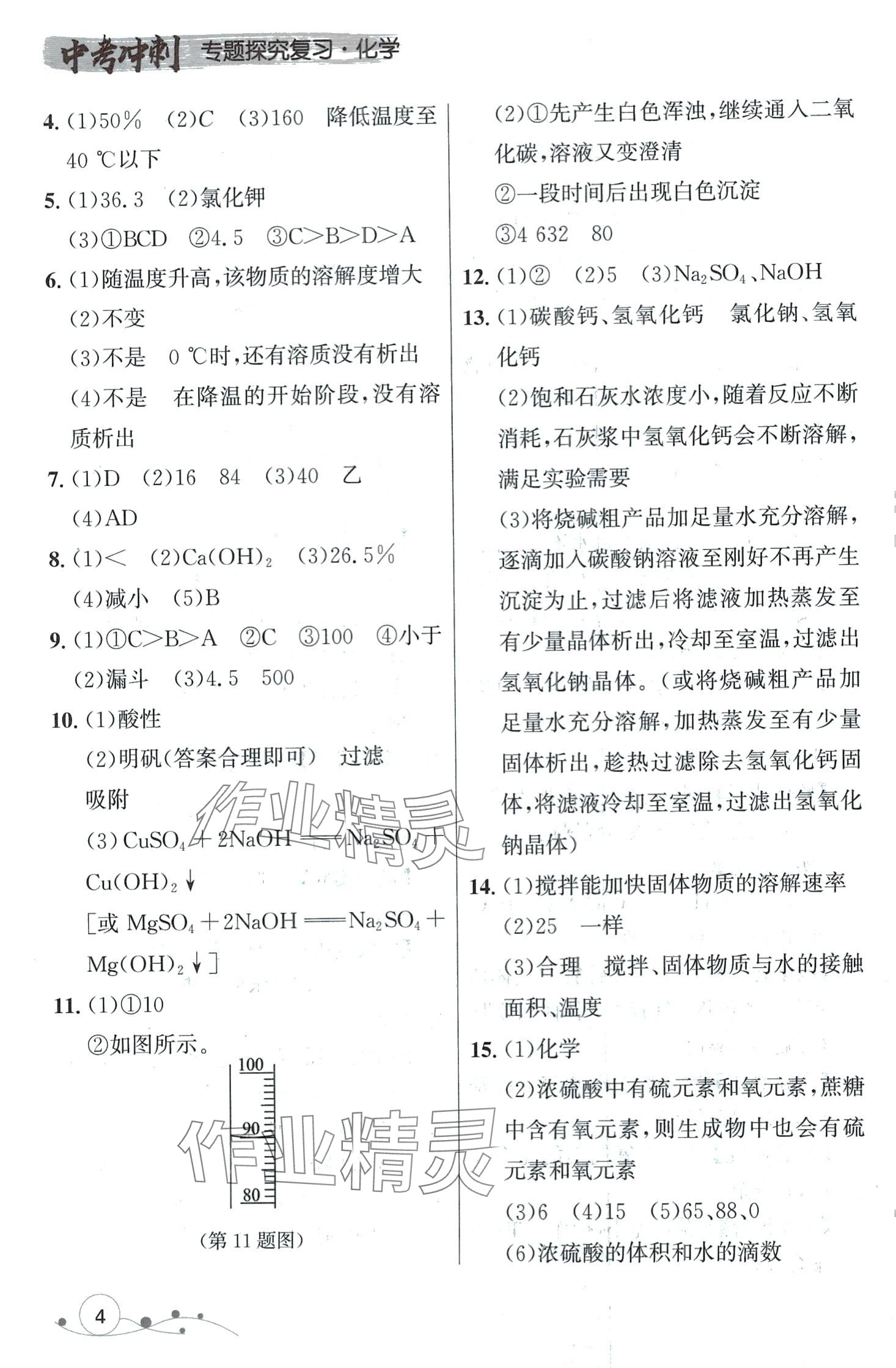 2024年中考沖刺化學(xué)專題探究復(fù)習(xí)大連專版 第4頁