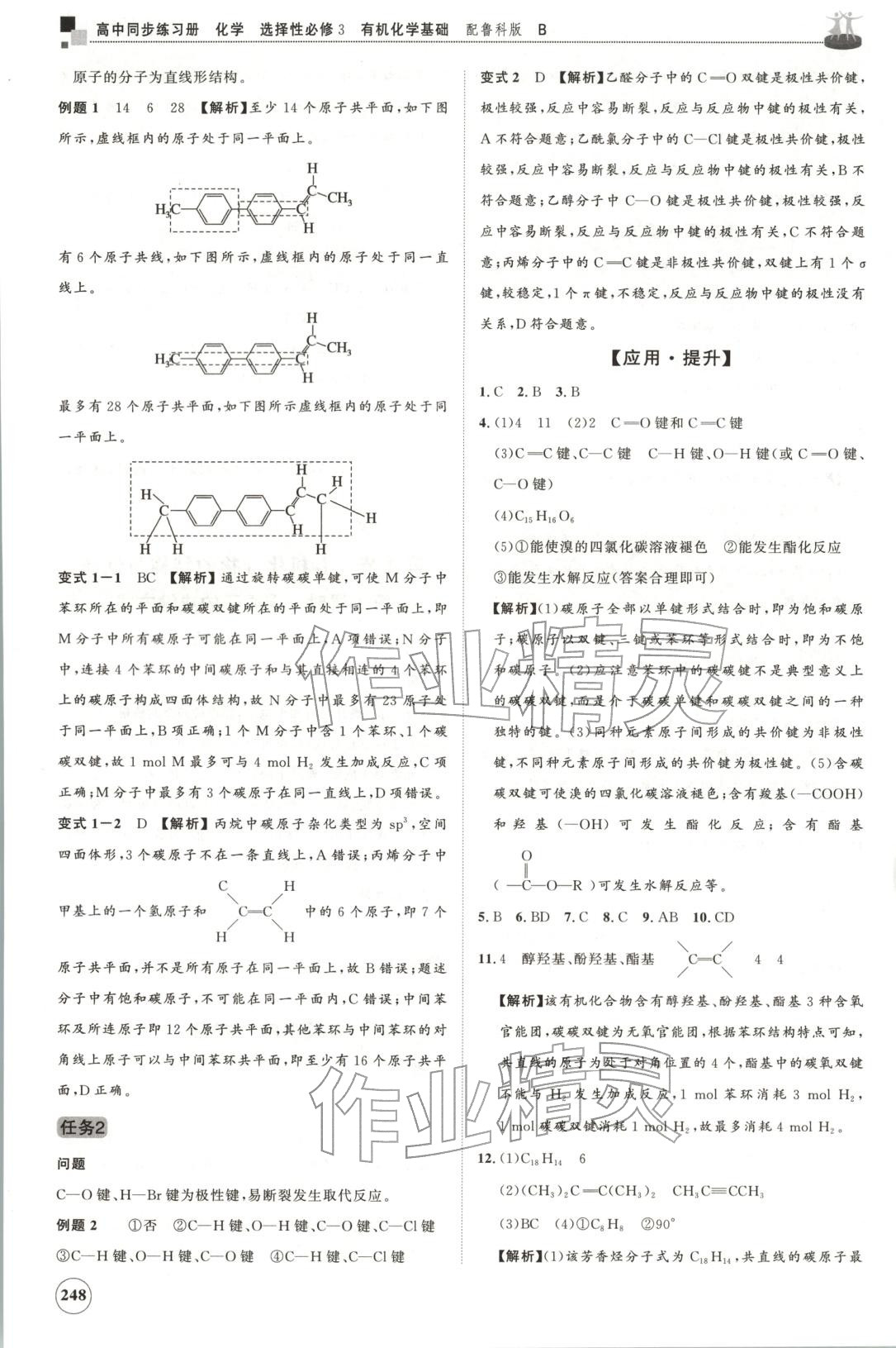 2025年同步練習(xí)冊(cè)山東友誼出版社高中化學(xué)選擇性必修第三冊(cè)魯科版B&nbsp;第4頁(yè)