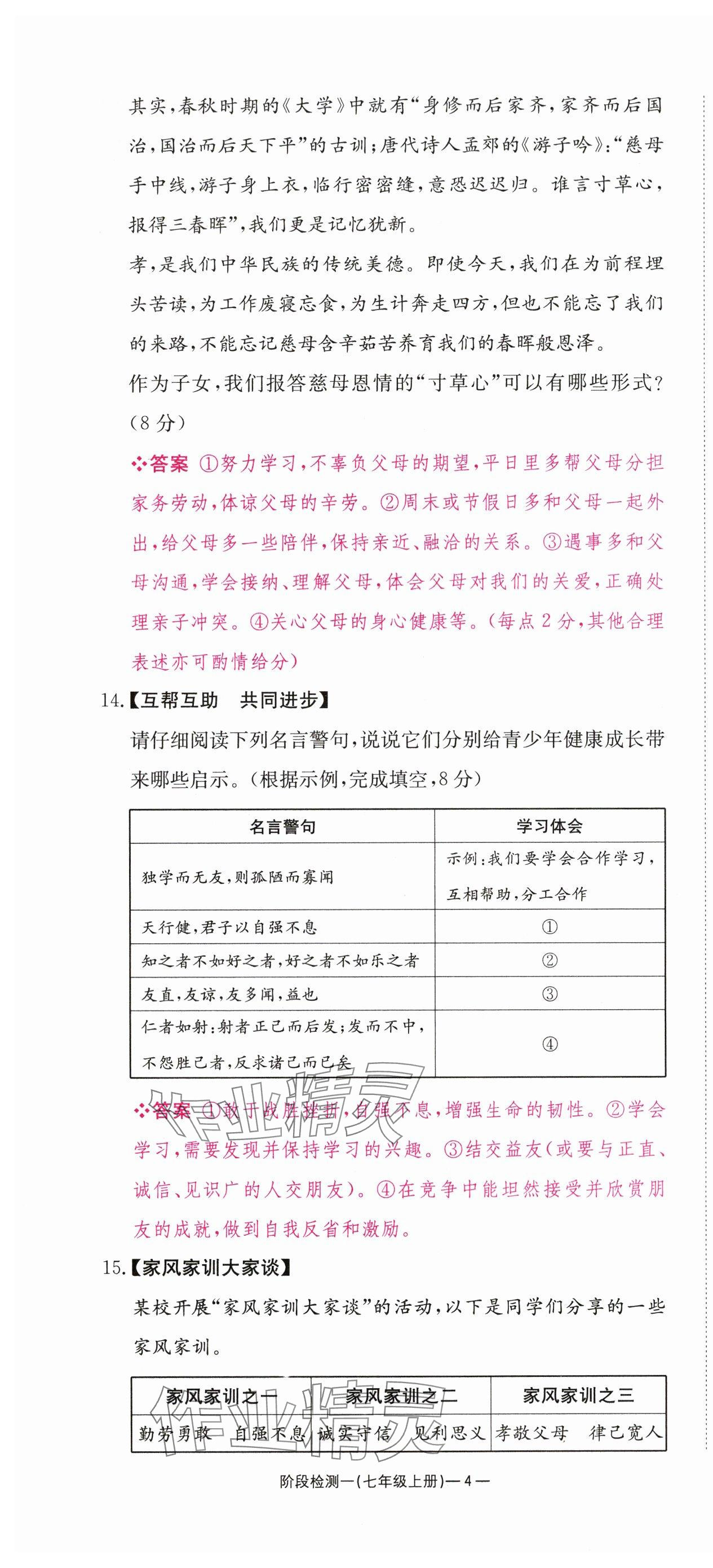 2024年全效學(xué)習(xí)中考學(xué)練測道德與法治湖南專版 第4頁