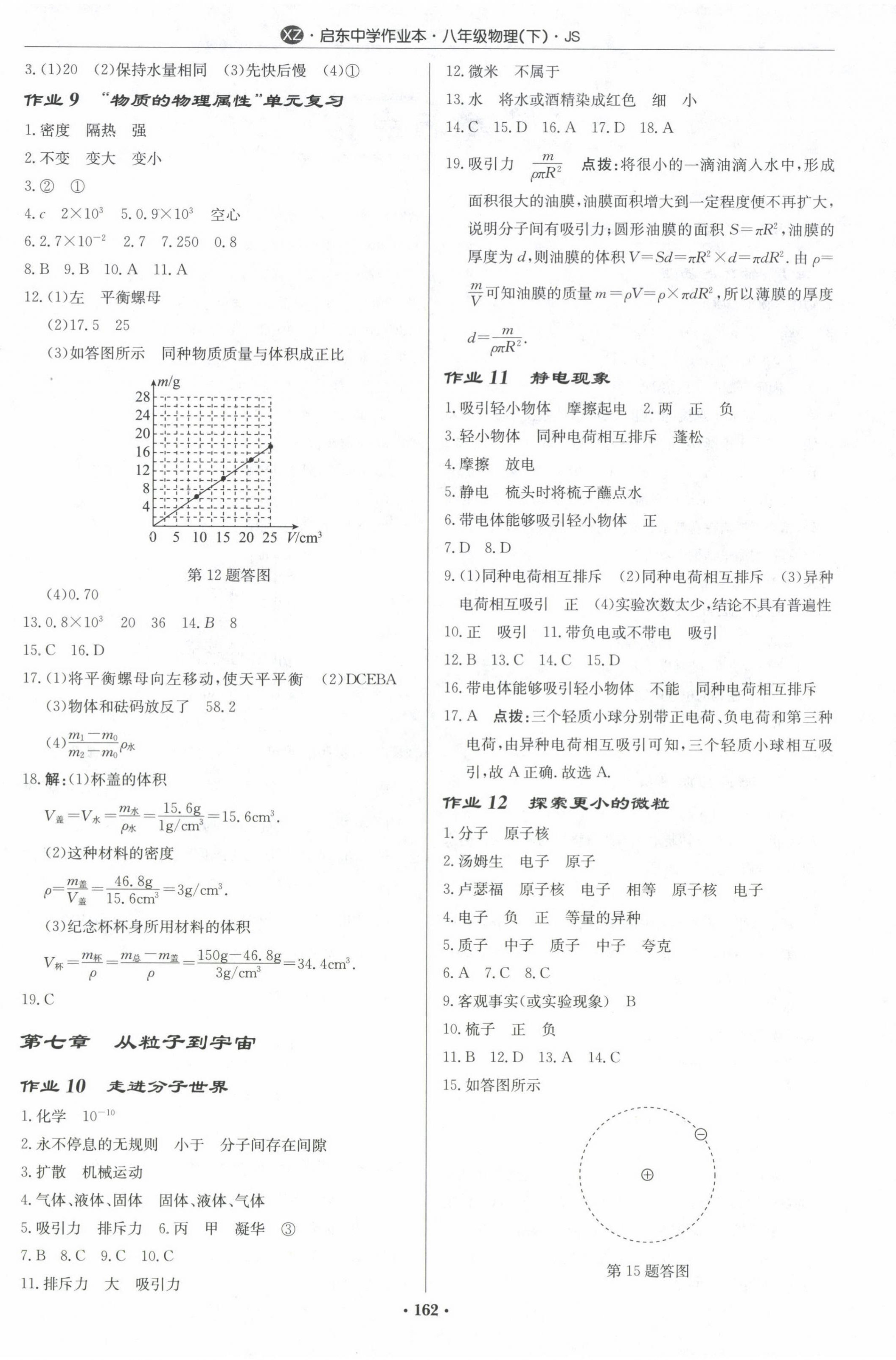 2024年啟東中學作業(yè)本八年級物理下冊蘇科版徐州專版 第4頁