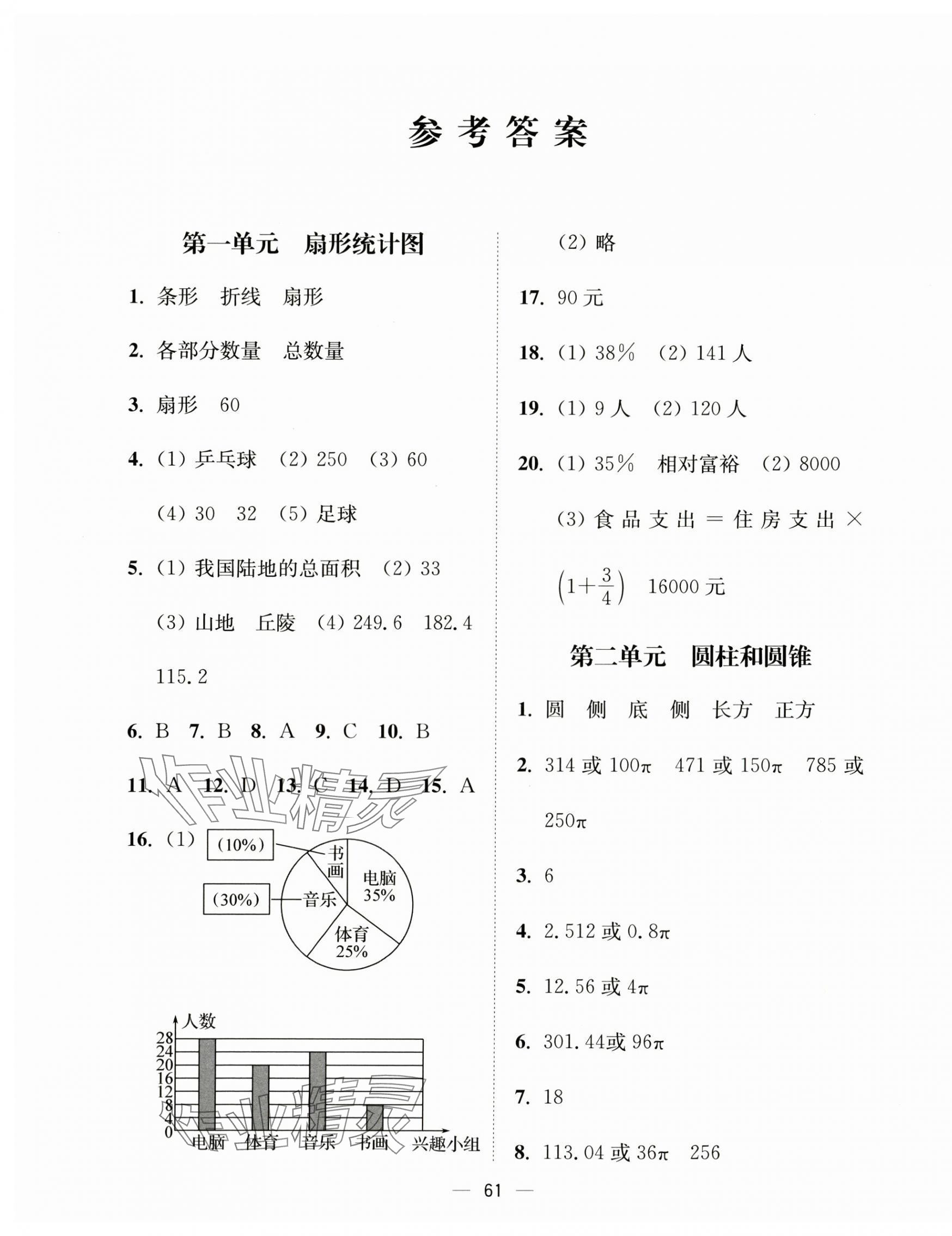 2025年關(guān)鍵能力形成與檢測(cè)試卷六年級(jí)數(shù)學(xué)下冊(cè)蘇教版 第1頁(yè)