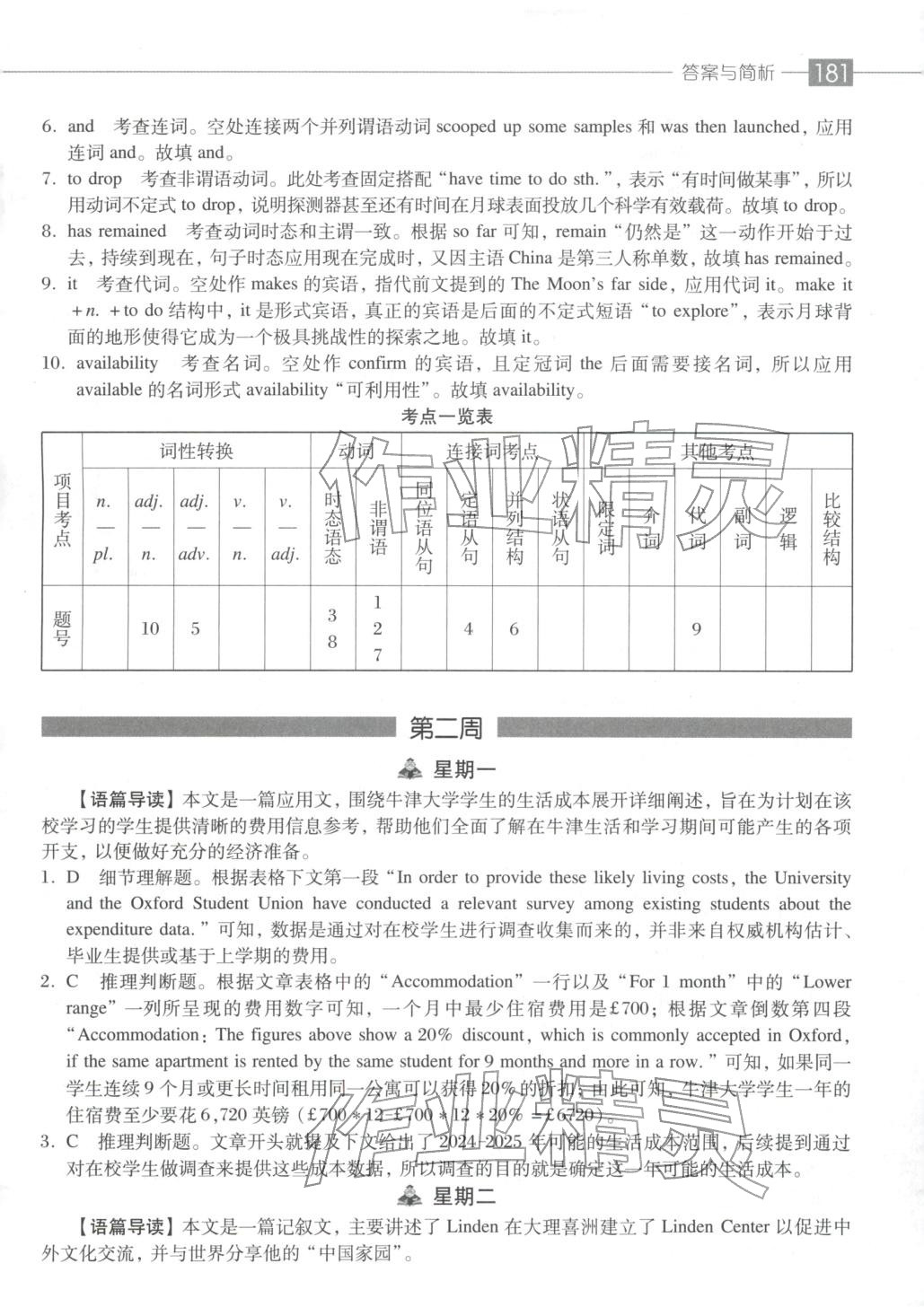 2025年从容高考一本通高二英语&nbsp;第4页