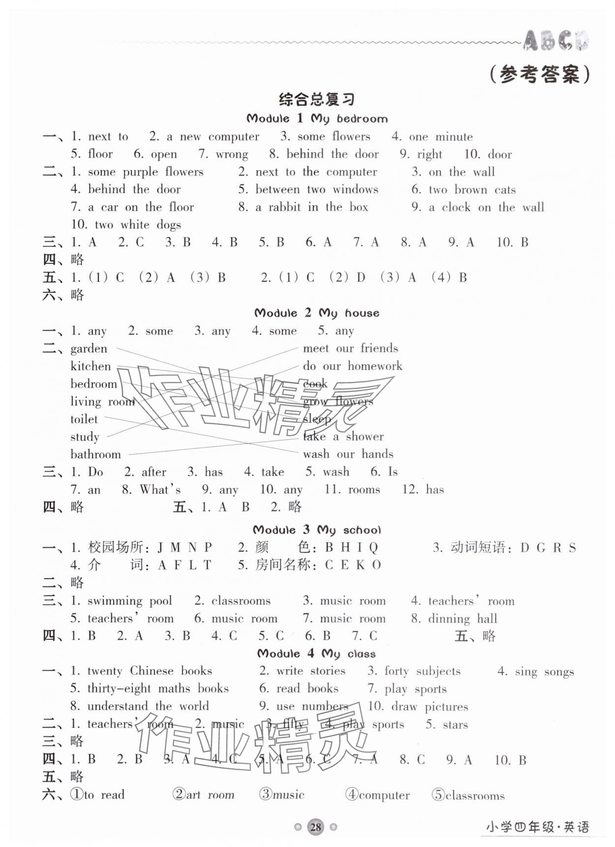 2025年嶺南讀寫綜合訓(xùn)練營(yíng)四年級(jí)英語 第1頁