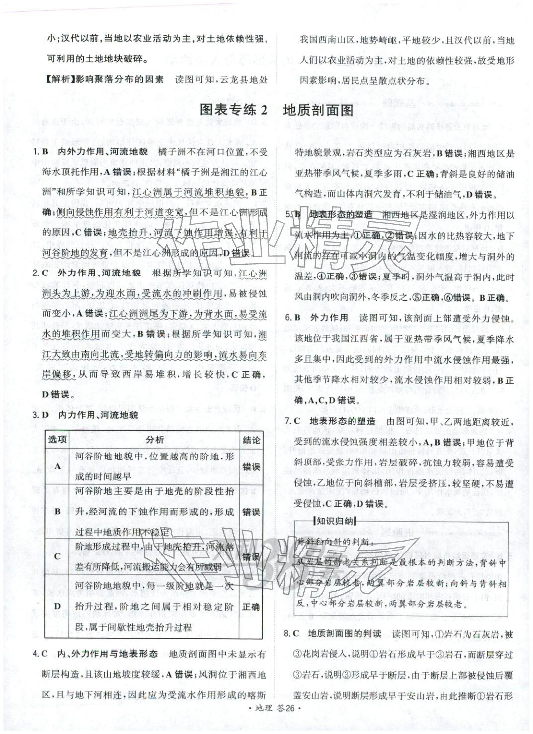 2026年考点测试卷高考地理 第26页