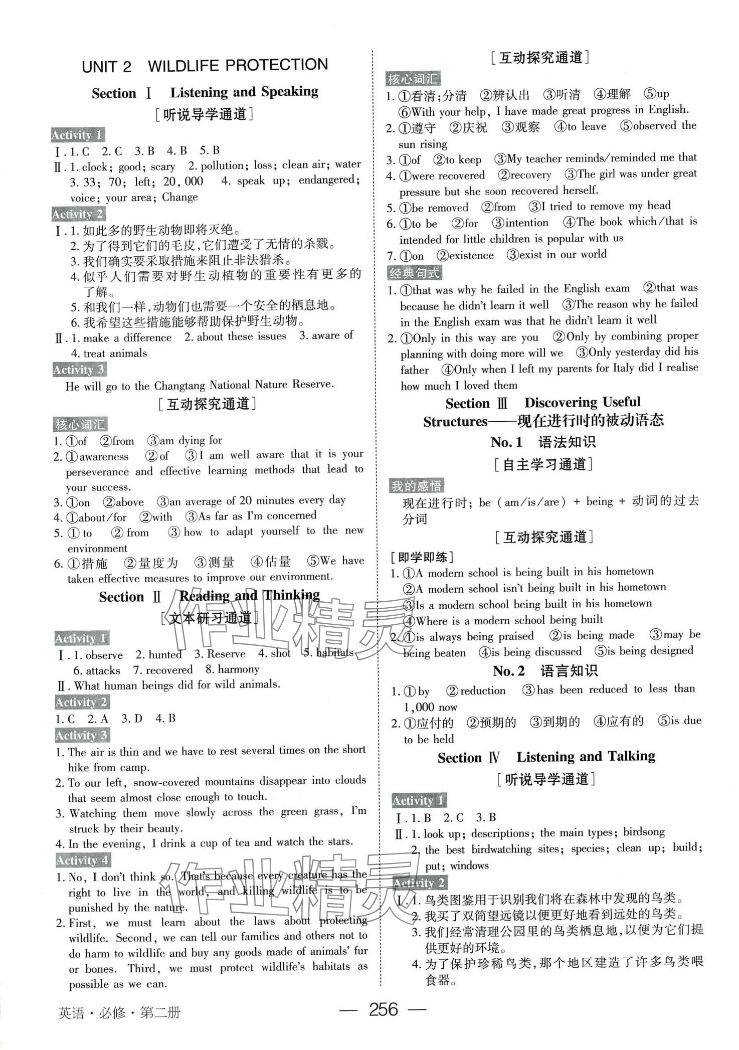 2024年綠色通道高中英語必修第二冊人教版 第3頁