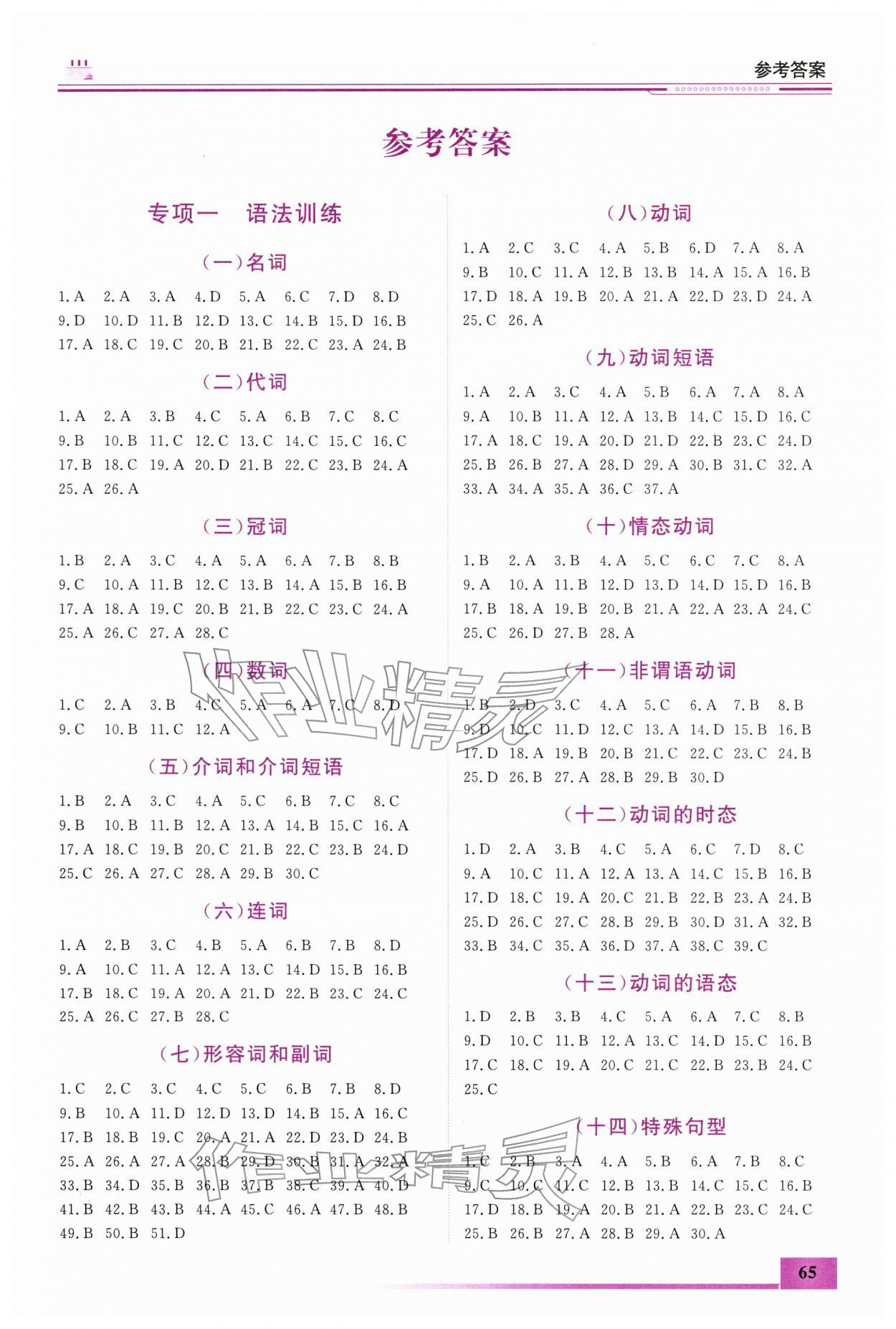 2026年文軒圖書假期生活指導(dǎo)寒九年級英語&nbsp;第1頁