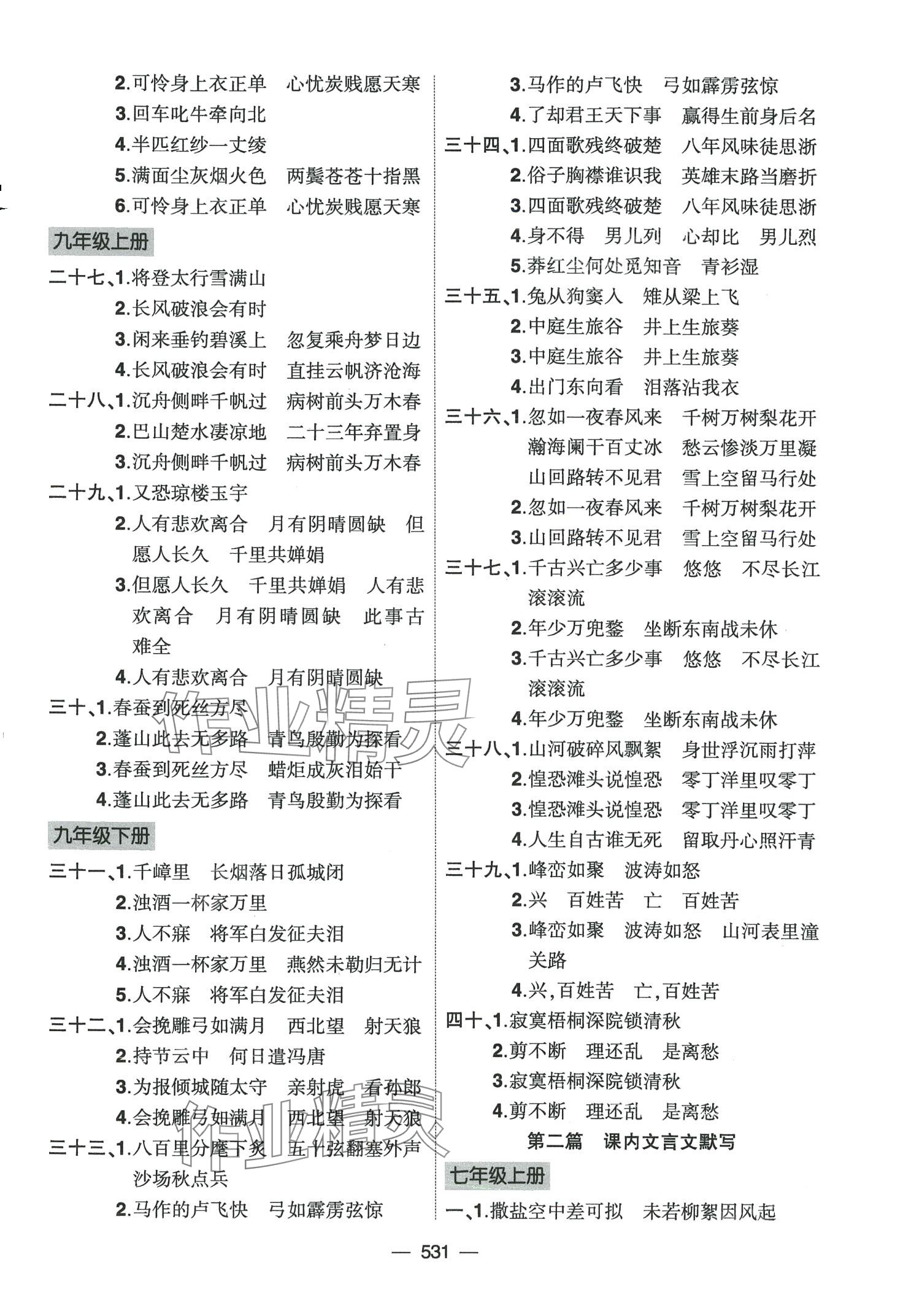 2024年創(chuàng)新A+中考總復習語文廣東專版 第3頁