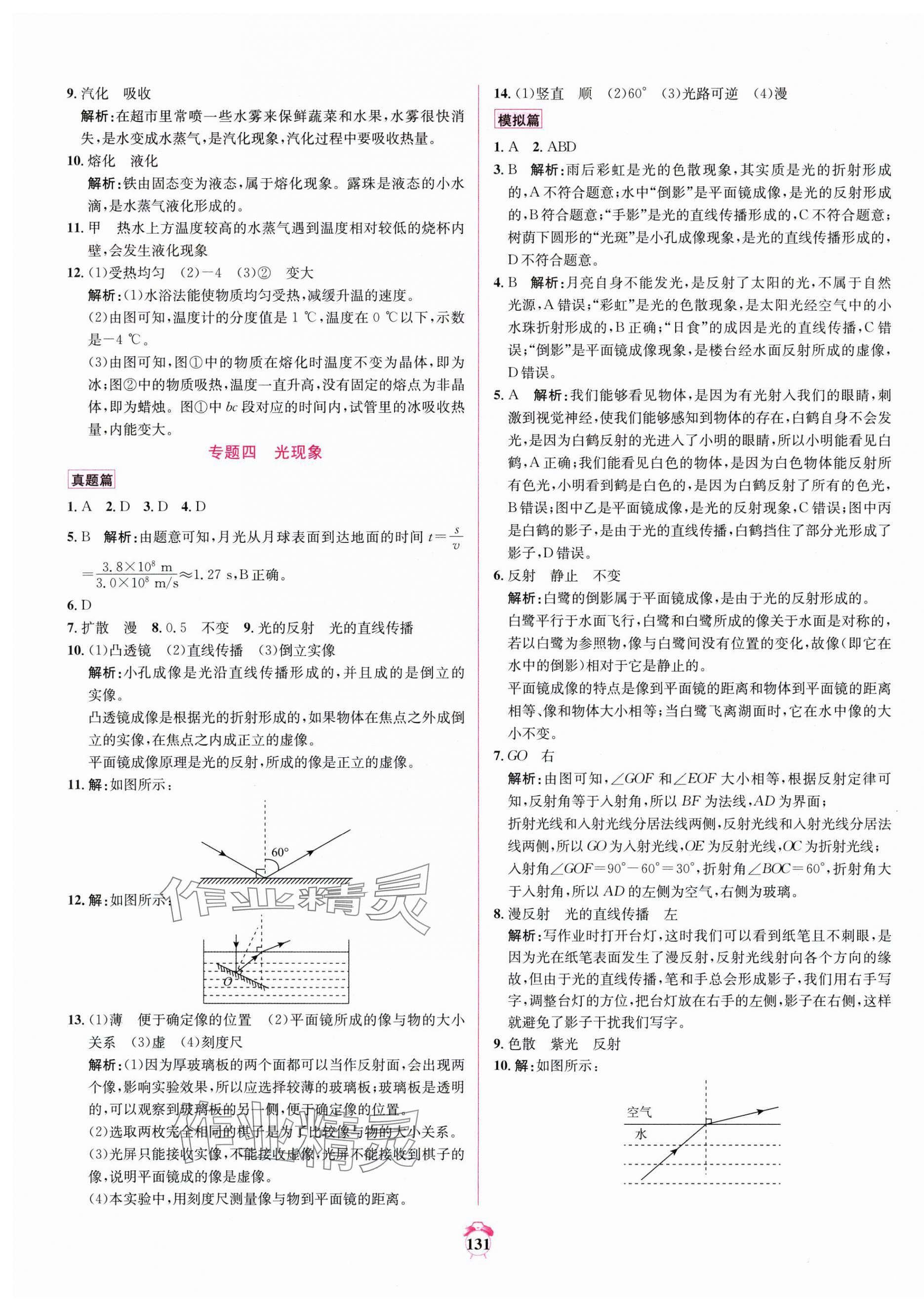 2025年專題分類卷中考金榜物理青海專版 第3頁(yè)