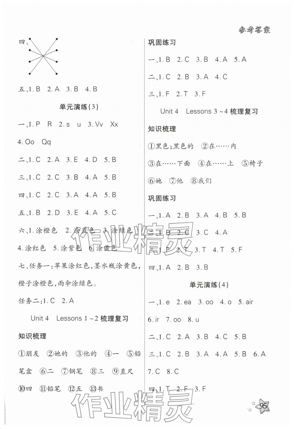 2025年輕松總復(fù)習(xí)假期作業(yè)三年級(jí)英語(yǔ)冀教版 第3頁(yè)