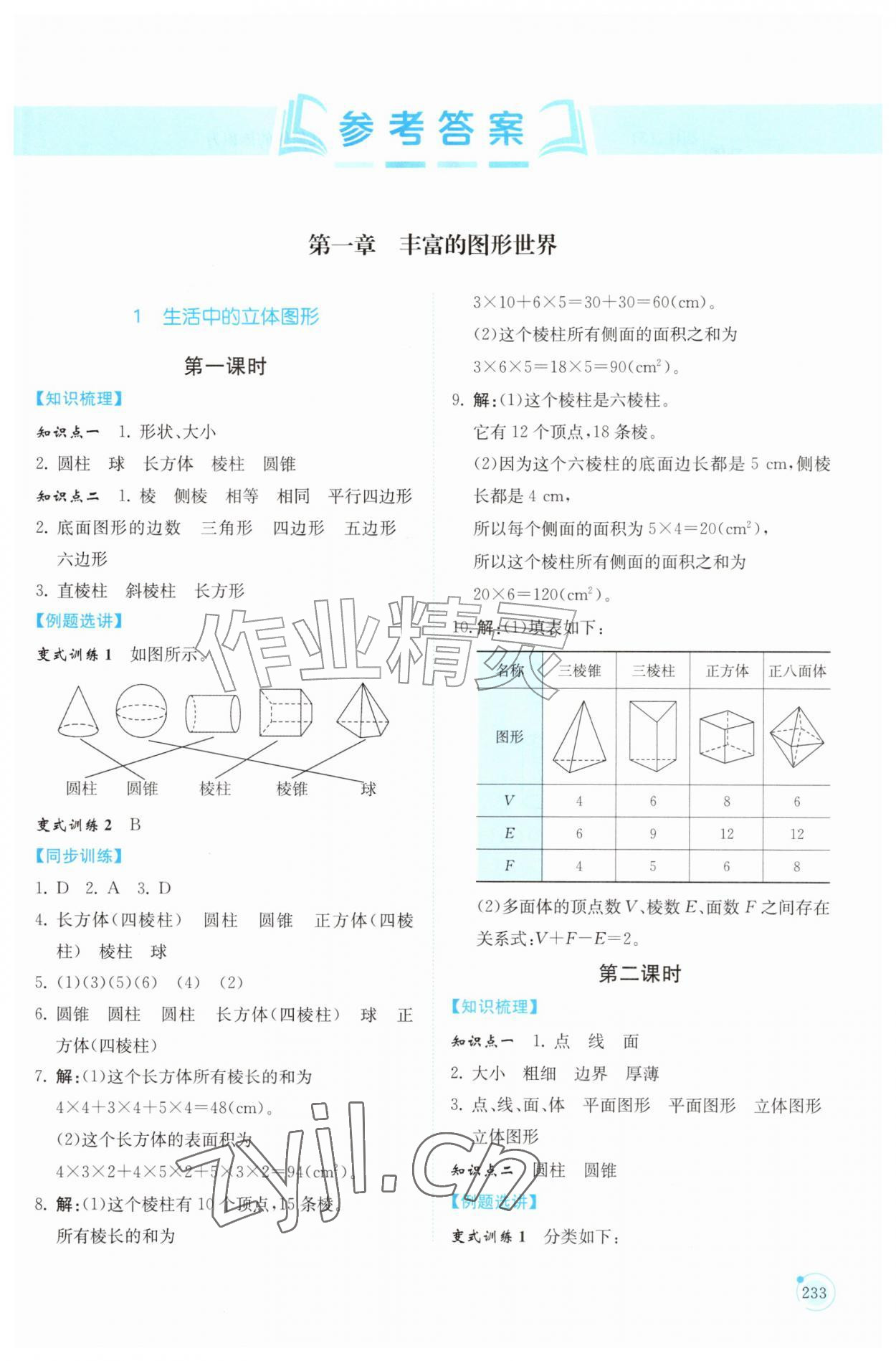 2026年同步练习册山东科学技术出版社六年级数学上册鲁教版五四制&nbsp;第1页