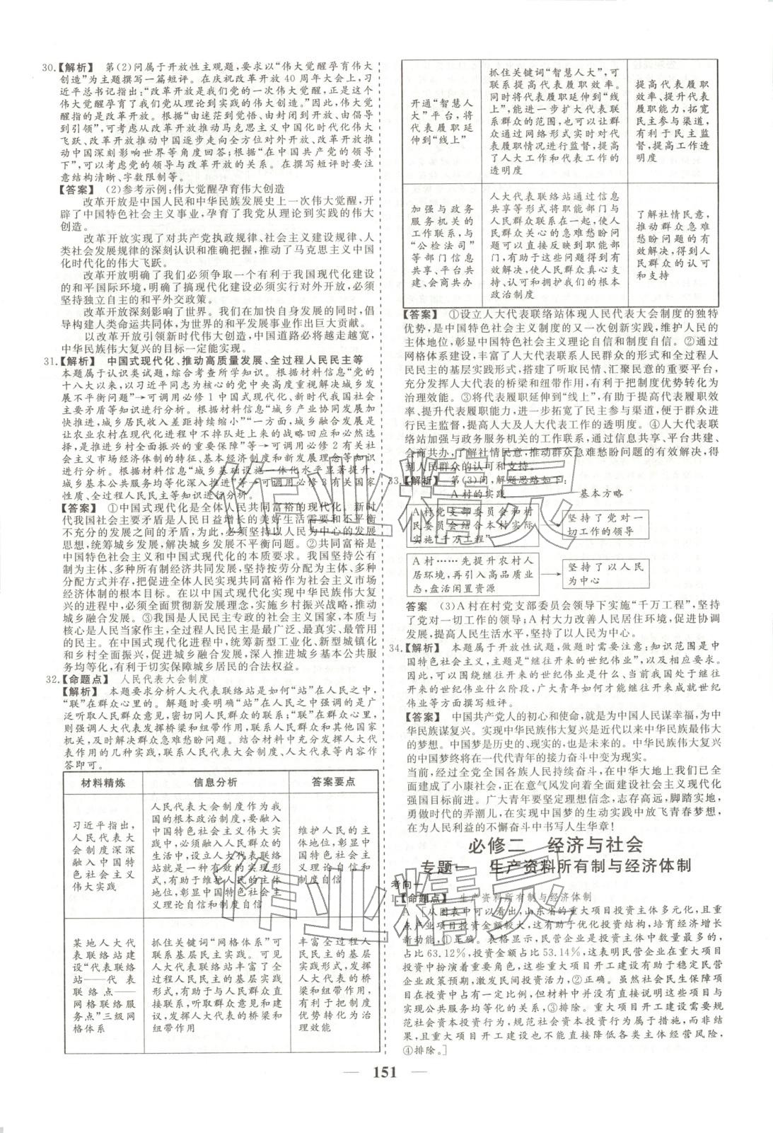 2026年168优化重组卷五年高考真题分类汇编高中道德与法治全一册人教版 第4页