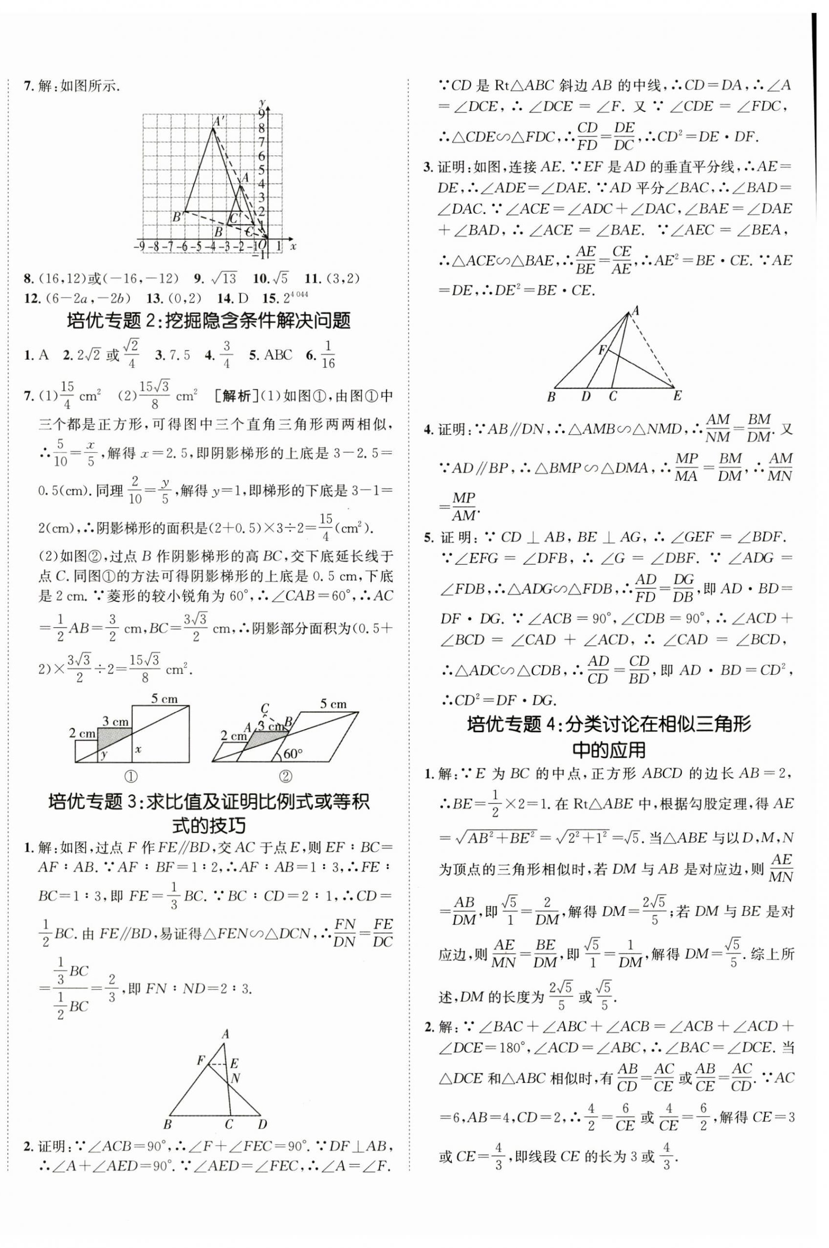 2024年同行學(xué)案九年級(jí)數(shù)學(xué)上冊(cè)青島版 第4頁