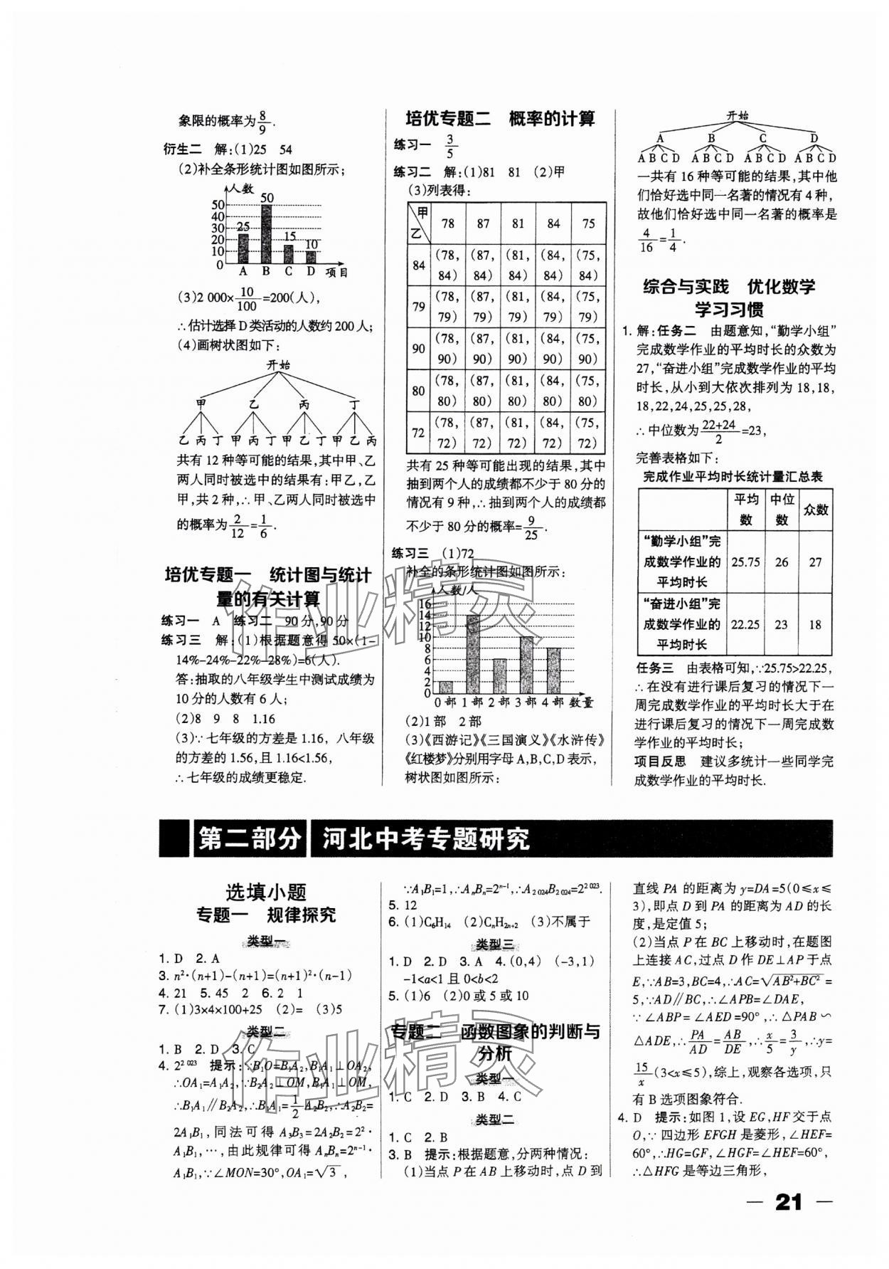 2025年河北中考總動員數(shù)學(xué) 第21頁