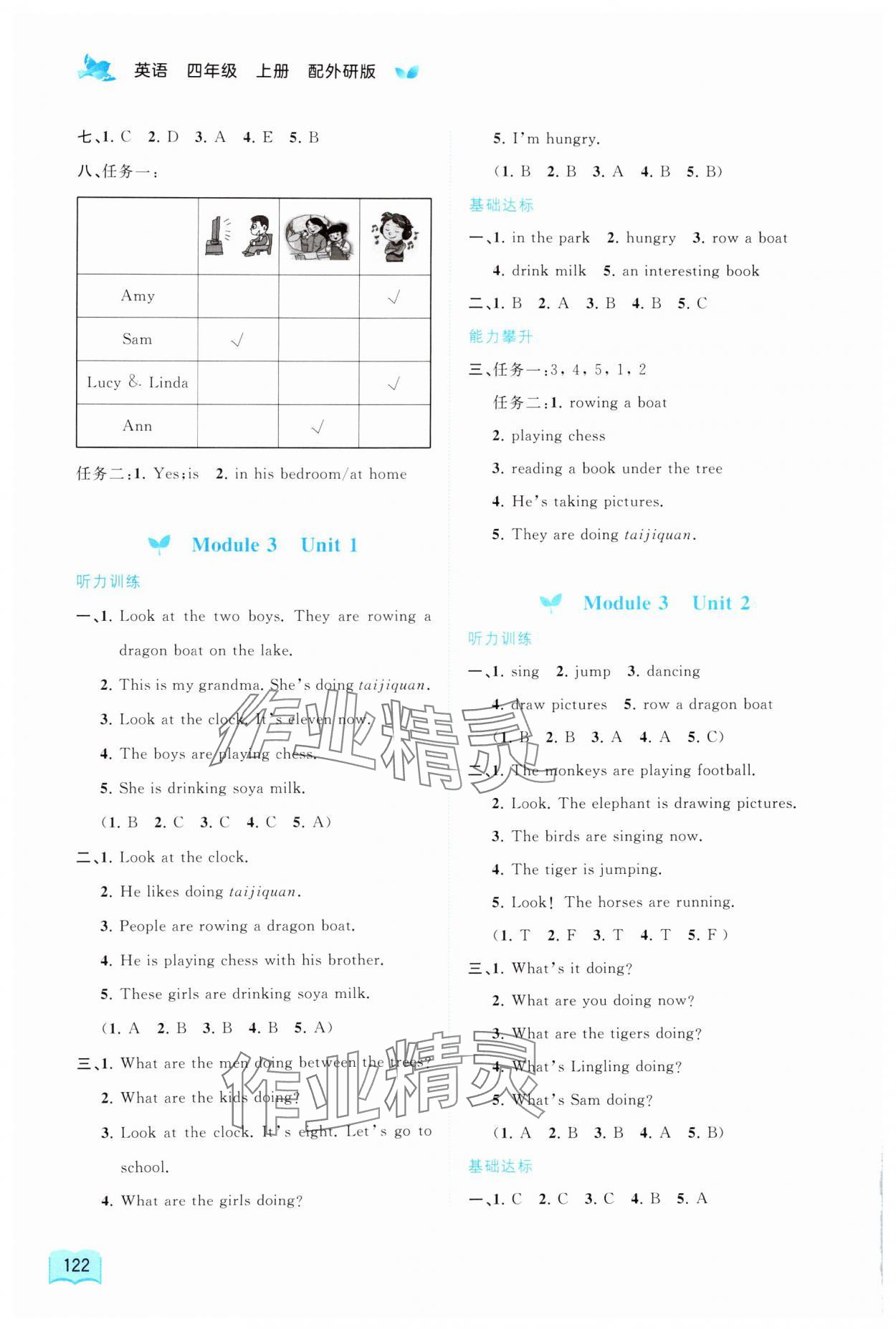 2024年新課程學(xué)習(xí)與測評同步學(xué)習(xí)四年級英語上冊外研版 第4頁