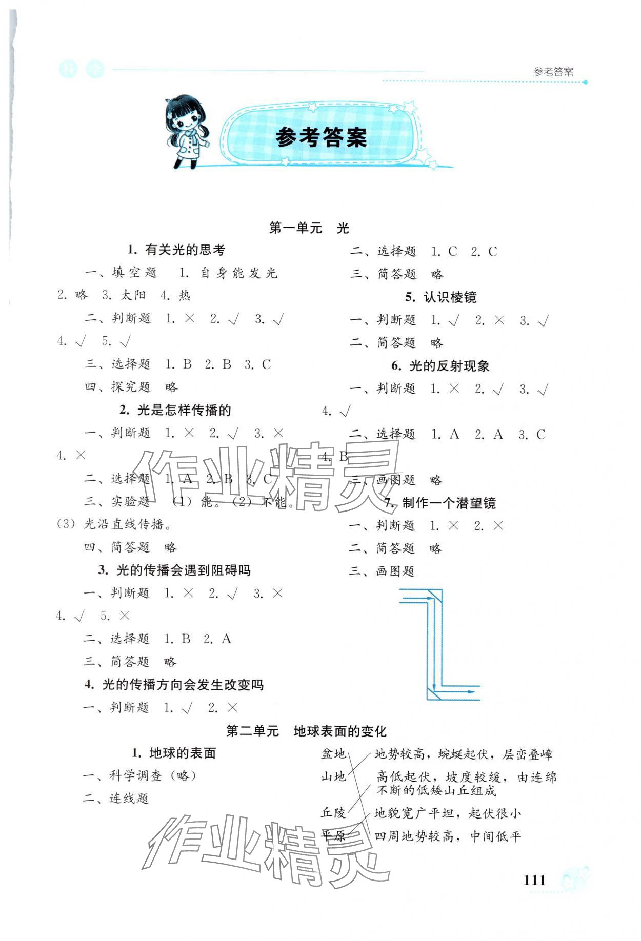 2025年开放课堂义务教育新课程导学案五年级科学上册教科版 第1页