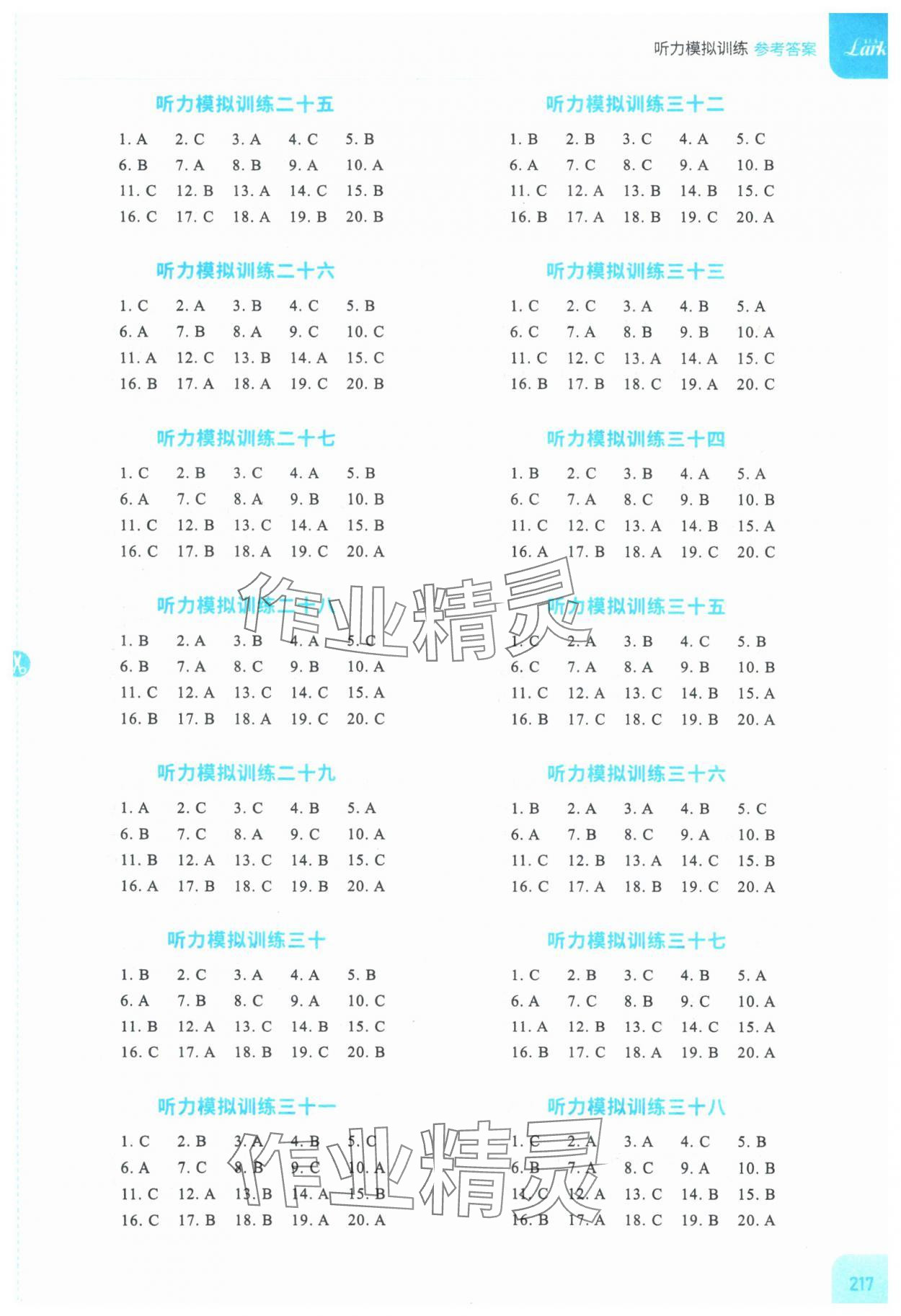 2025年高考英语听力微技能高二英语译林版基础版 第3页
