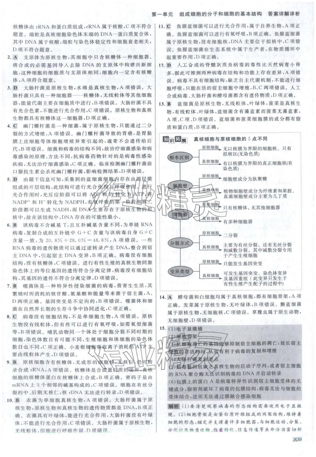 2026年十年高考生物&nbsp;第5页