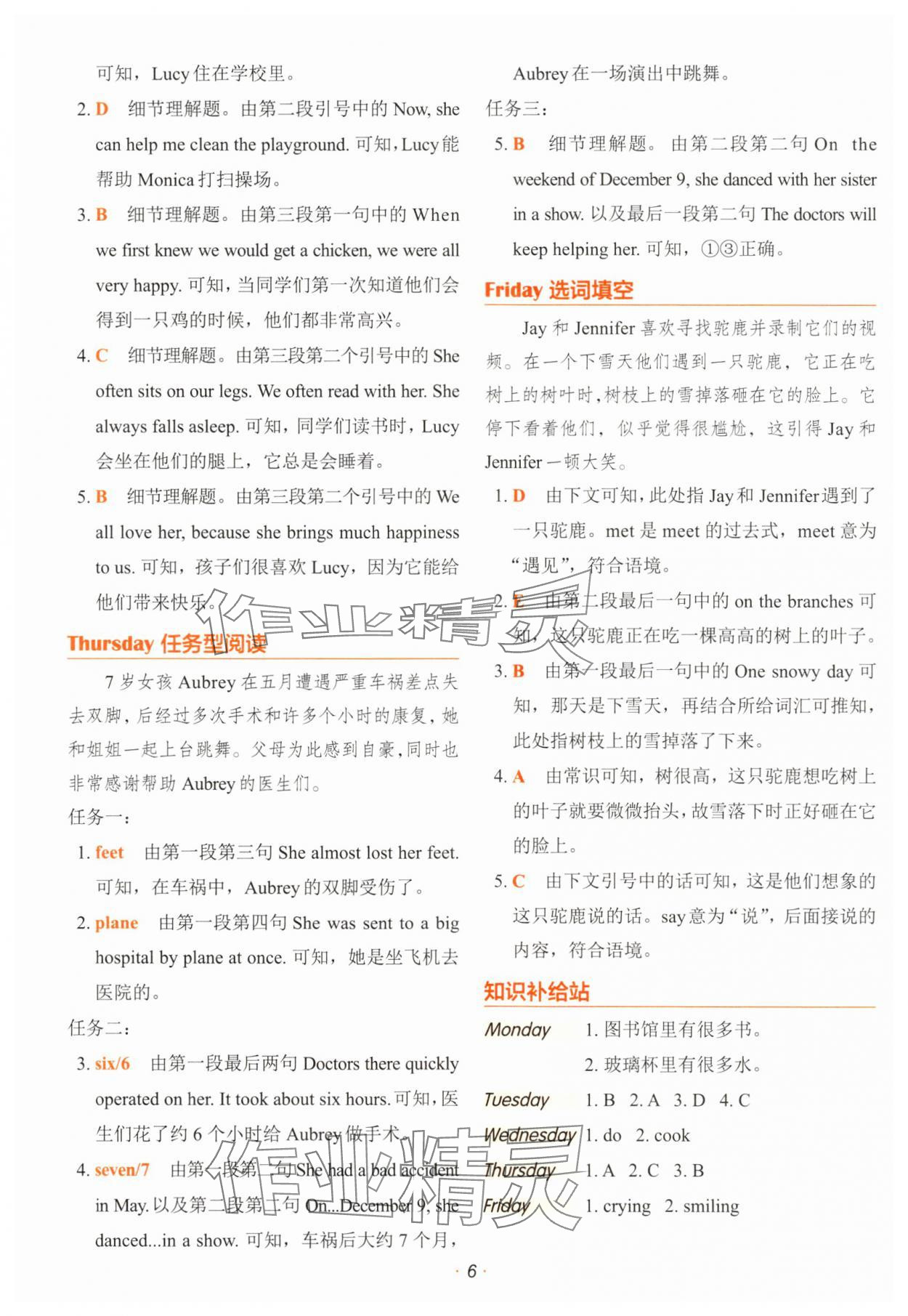 2025年快捷英語(yǔ)時(shí)文閱讀理解小學(xué)版 第6頁(yè)