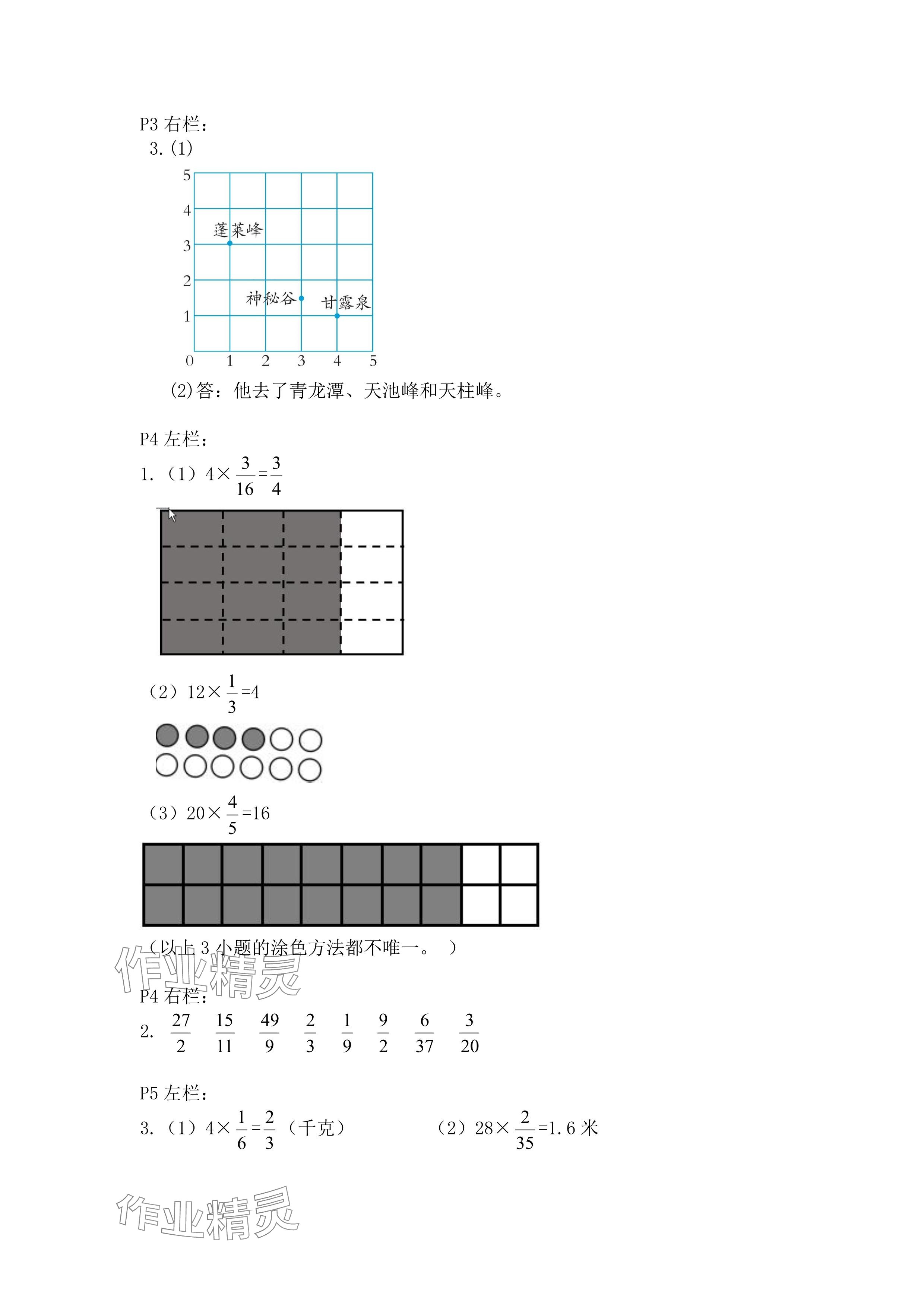 2025年寒假作業(yè)六年級(jí)數(shù)學(xué)人教版安徽少年兒童出版社 參考答案第2頁