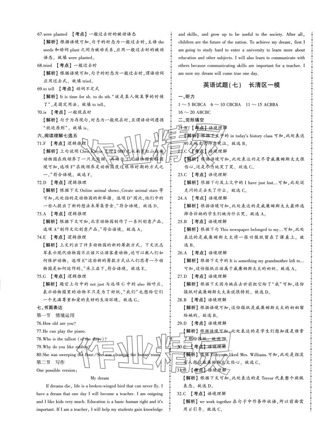 2024年中考114英語濟(jì)南專版 第13頁