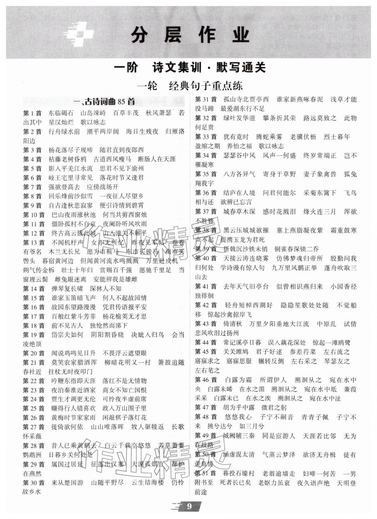 2026年卓文书业加速度语文青海专版&nbsp;第9页