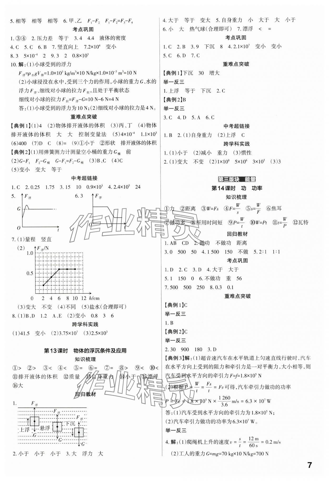 2024年滾動(dòng)遷移中考總復(fù)習(xí)物理廣東專版 第7頁(yè)