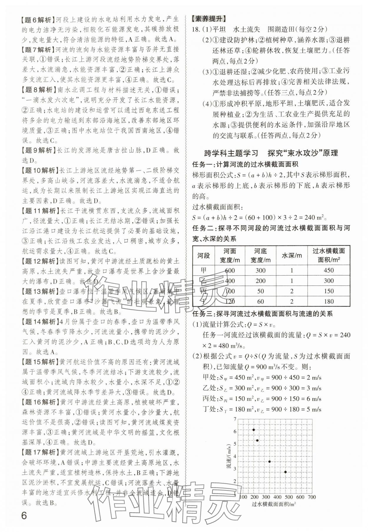 2025年同步沖刺八年級地理全一冊人教版&nbsp;第6頁