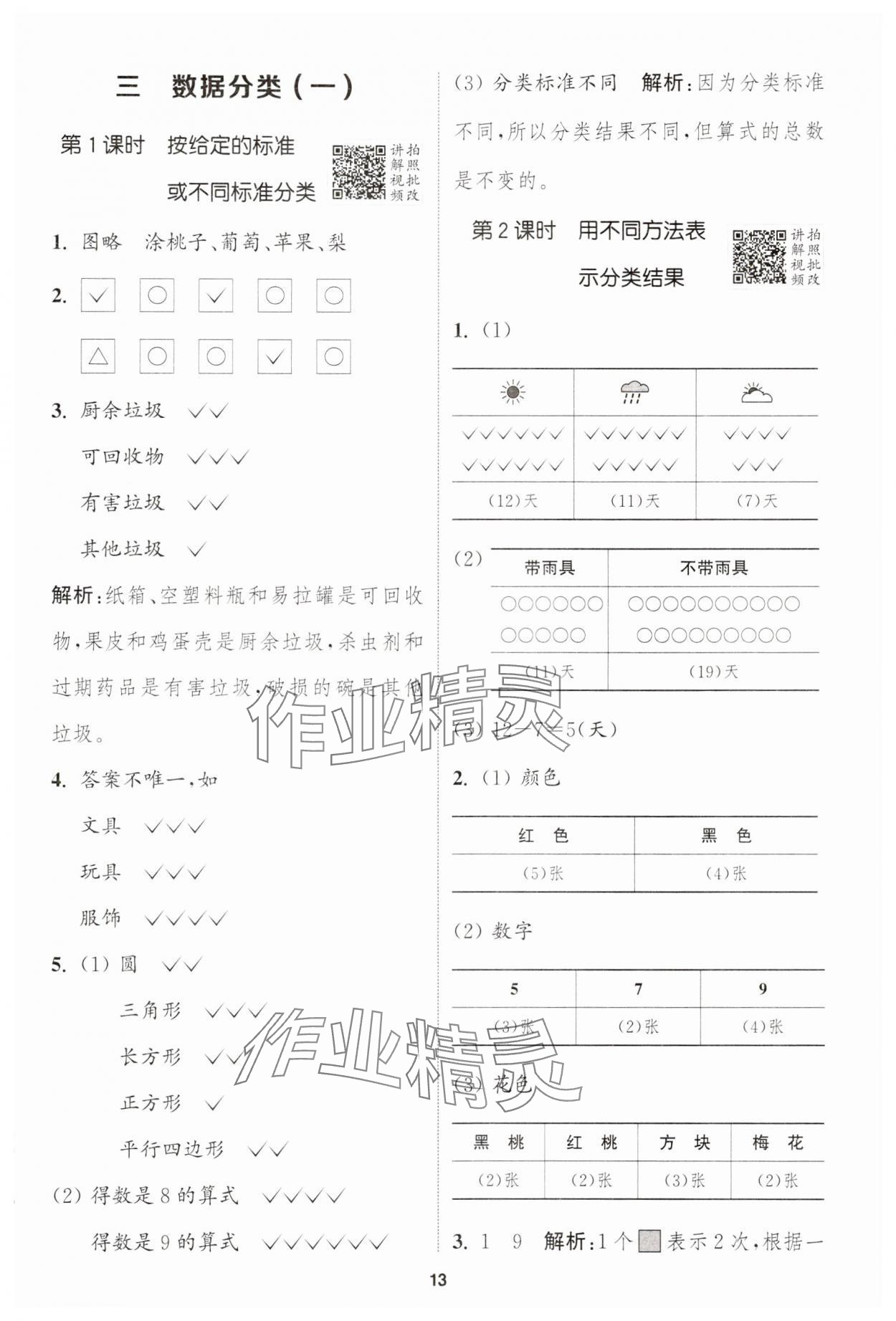 2025年拔尖特训一年级数学下册苏教版江苏专版 第13页