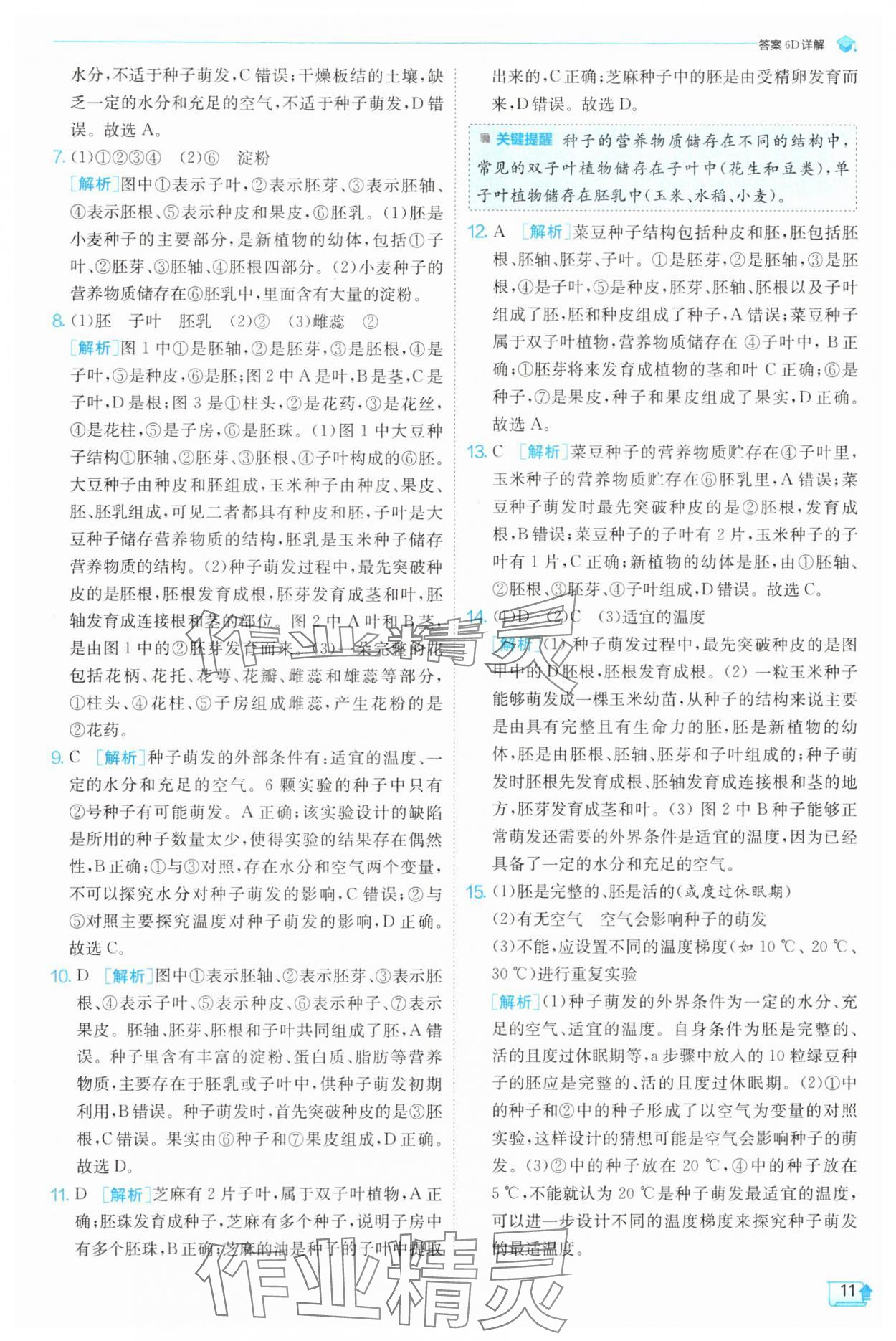 2025年實驗班提優訓練七年級科學下冊浙教版 第11頁