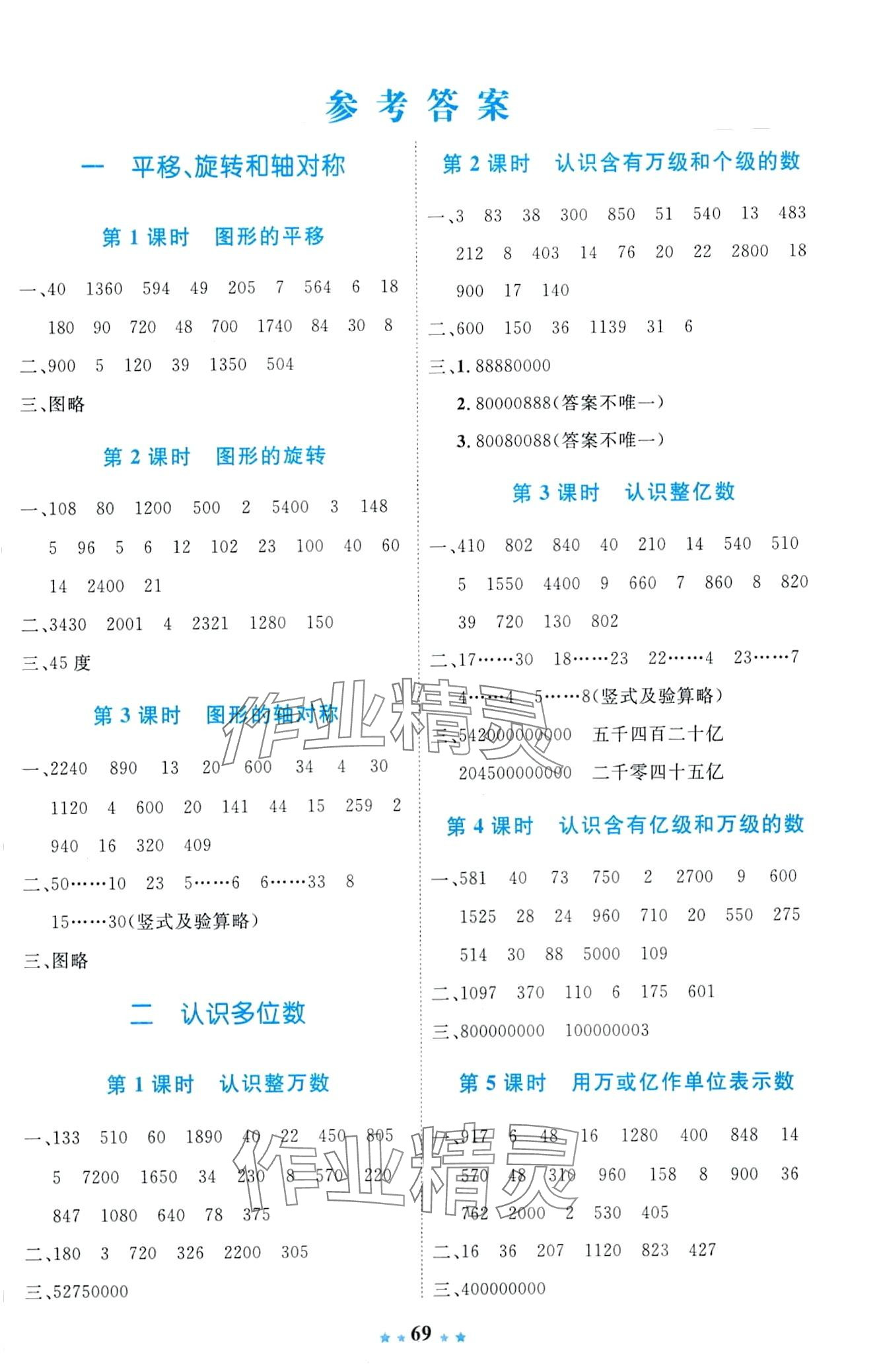 2024年計(jì)算能手好成績1加1四年級(jí)數(shù)學(xué)下冊蘇教版 第1頁