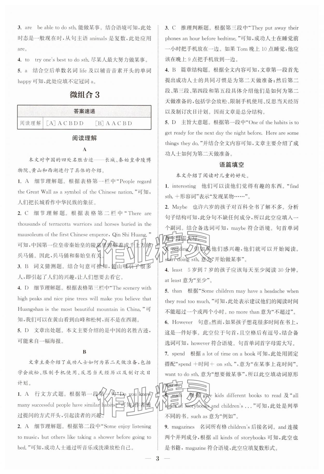 2025年通城學(xué)典組合訓(xùn)練英語(yǔ)通用版河南專(zhuān)版 第3頁(yè)