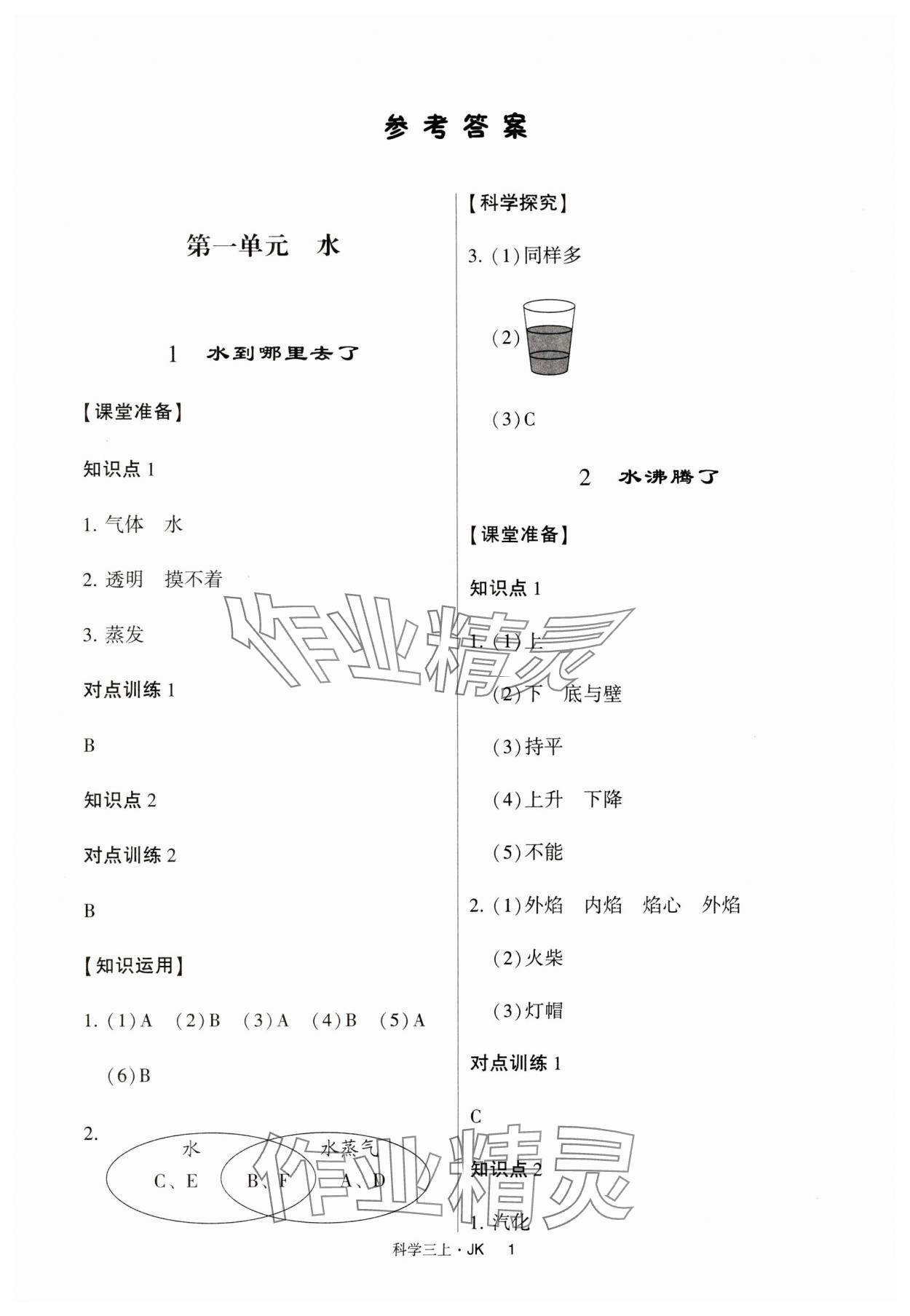 2024年經(jīng)綸學(xué)典提高班三年級(jí)科學(xué)上冊(cè)教科版 第1頁(yè)