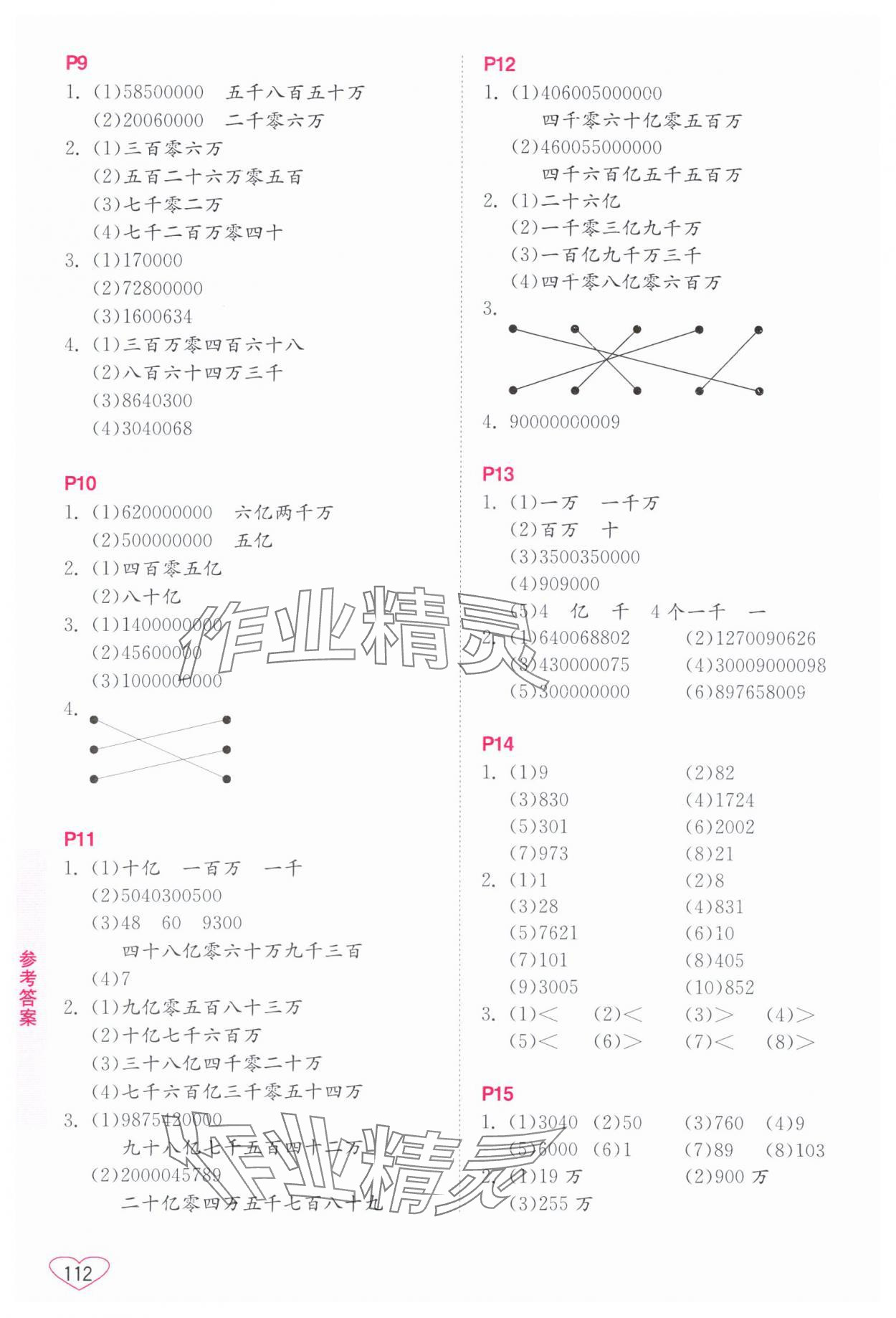 2025年小学数学口算心算速算江苏凤凰美术出版社四年级下册苏教版 第2页