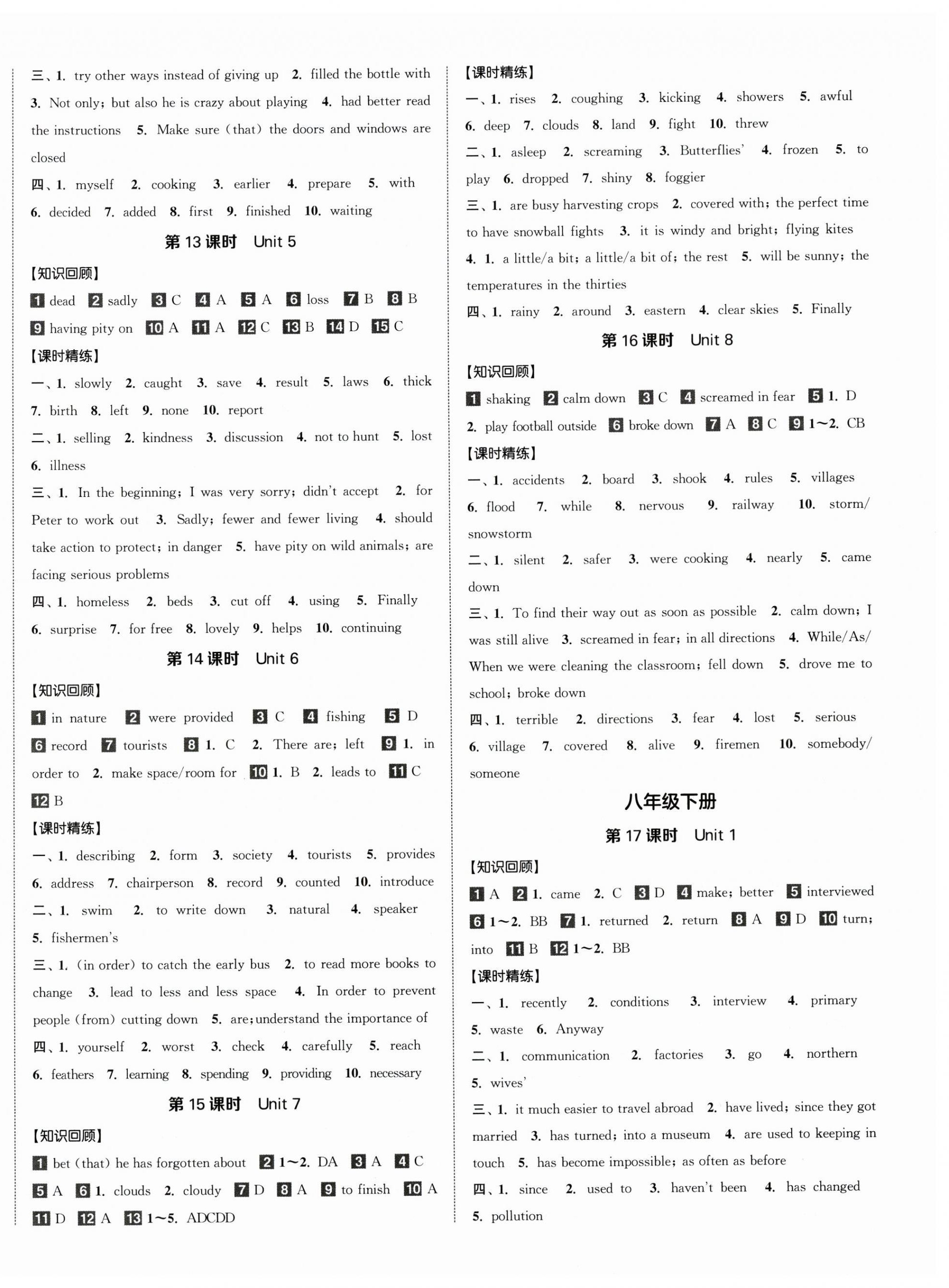 2025年通城學(xué)典中考總復(fù)習(xí)英語江蘇專版 第3頁