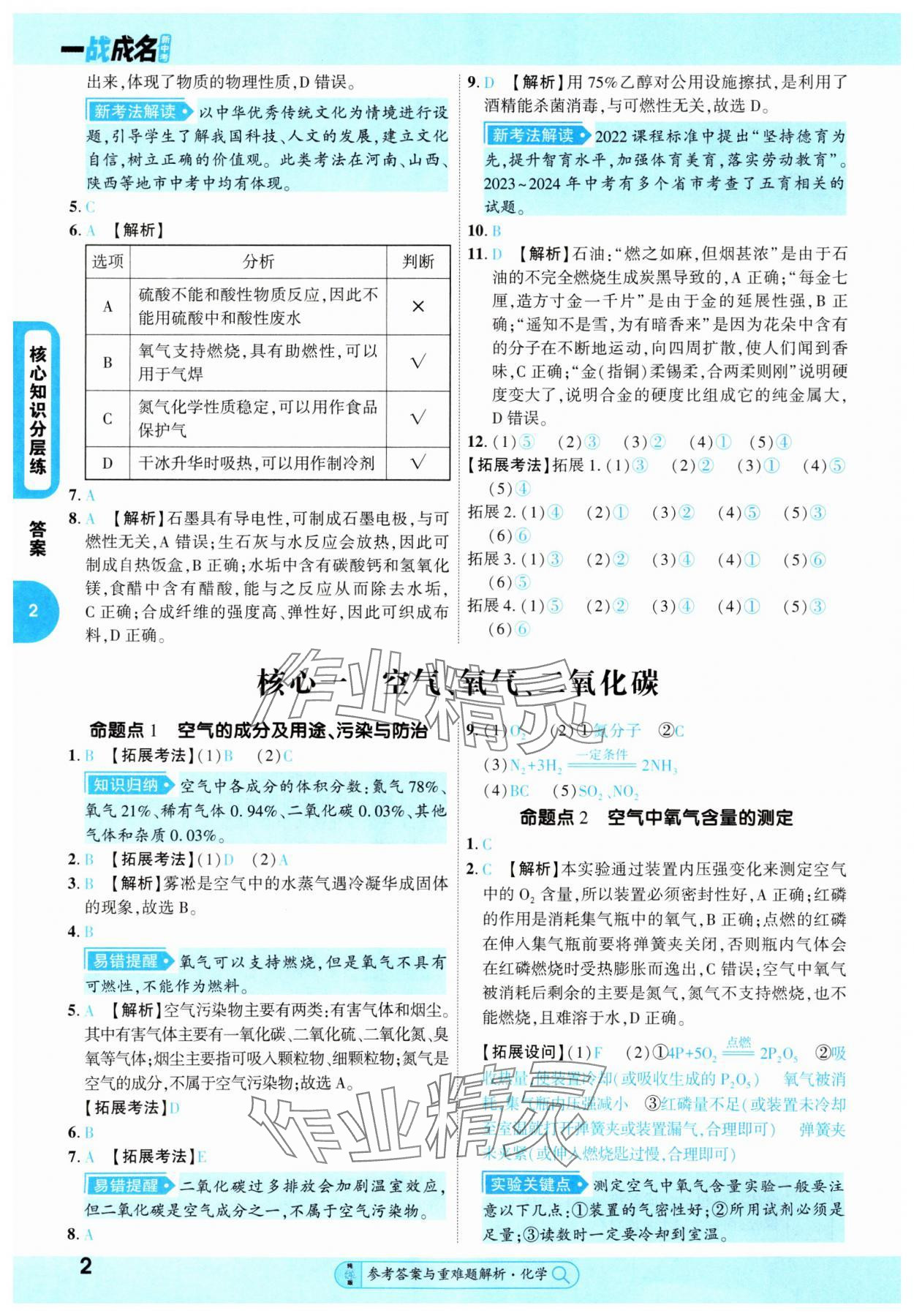 2025年纯练版总复习化学 第2页
