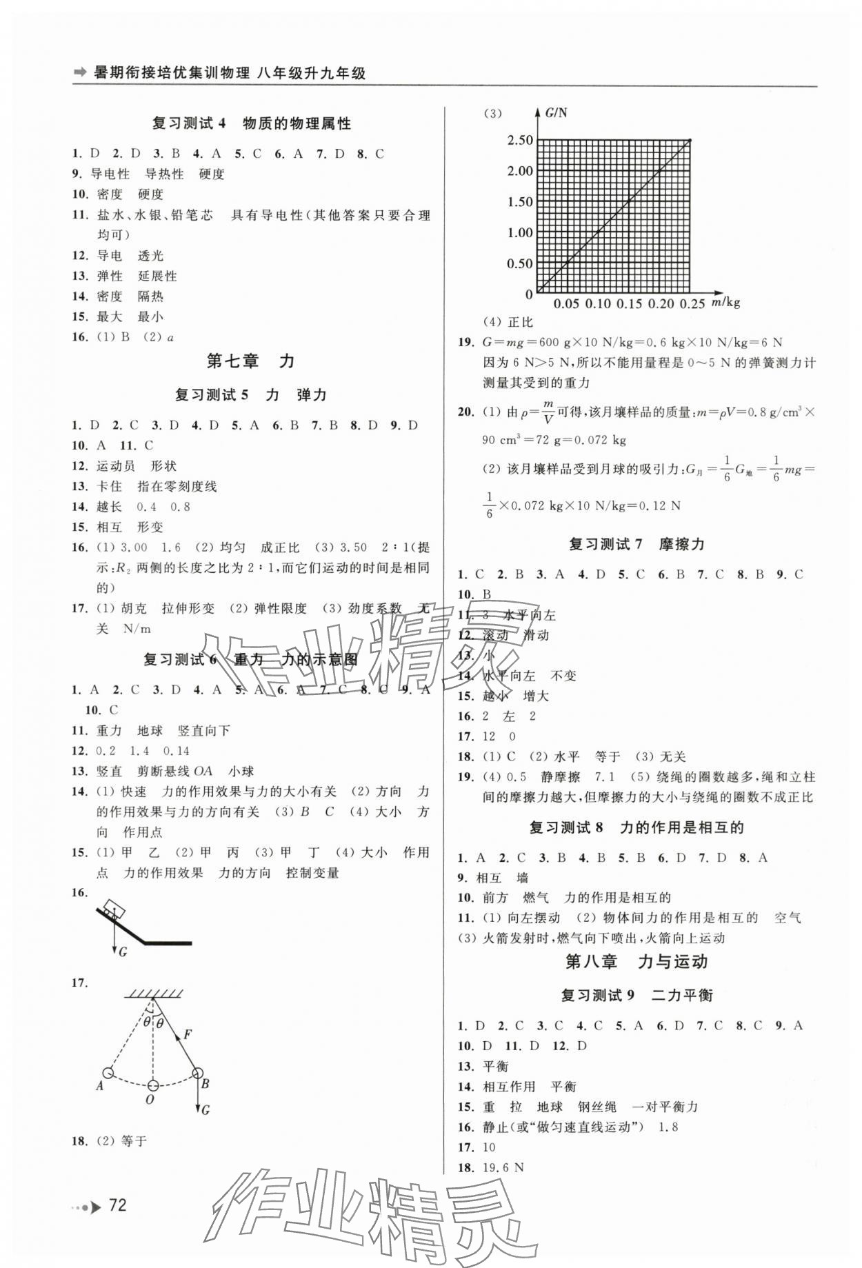 2025年暑期銜接培優(yōu)集訓(xùn)八升九物理 第2頁(yè)