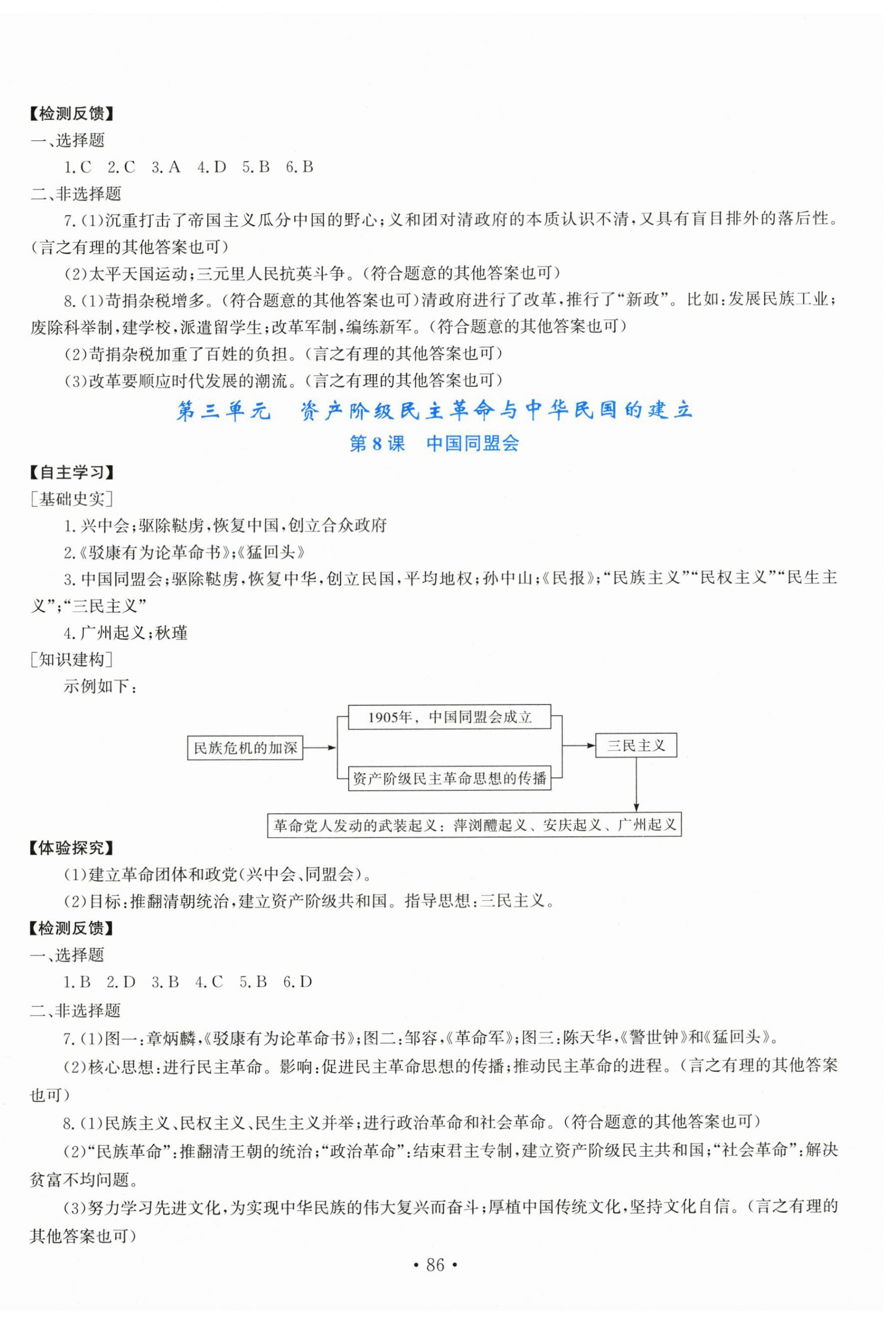 2025年新课程实践与探究丛书八年级历史上册人教版河南专版 第6页