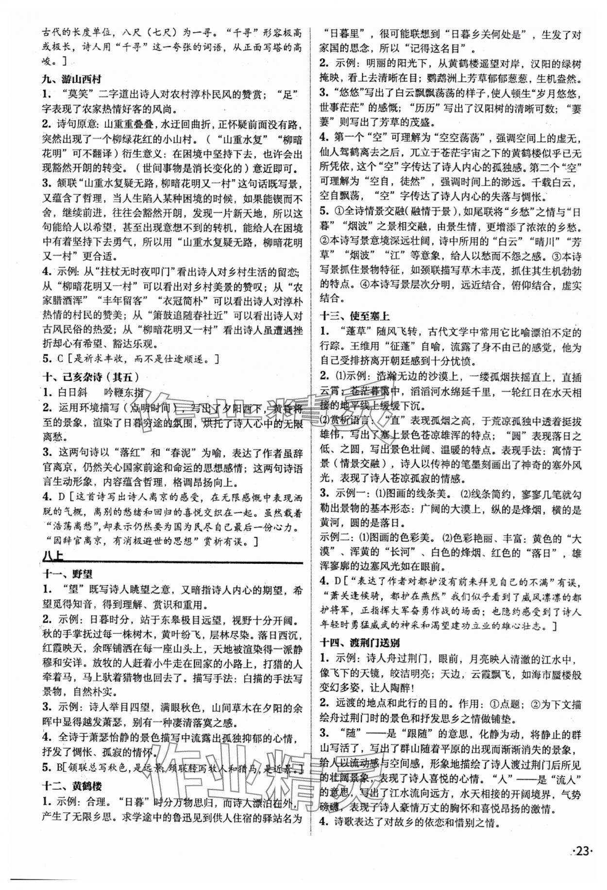 2024年語文中考全攻略中考 第23頁