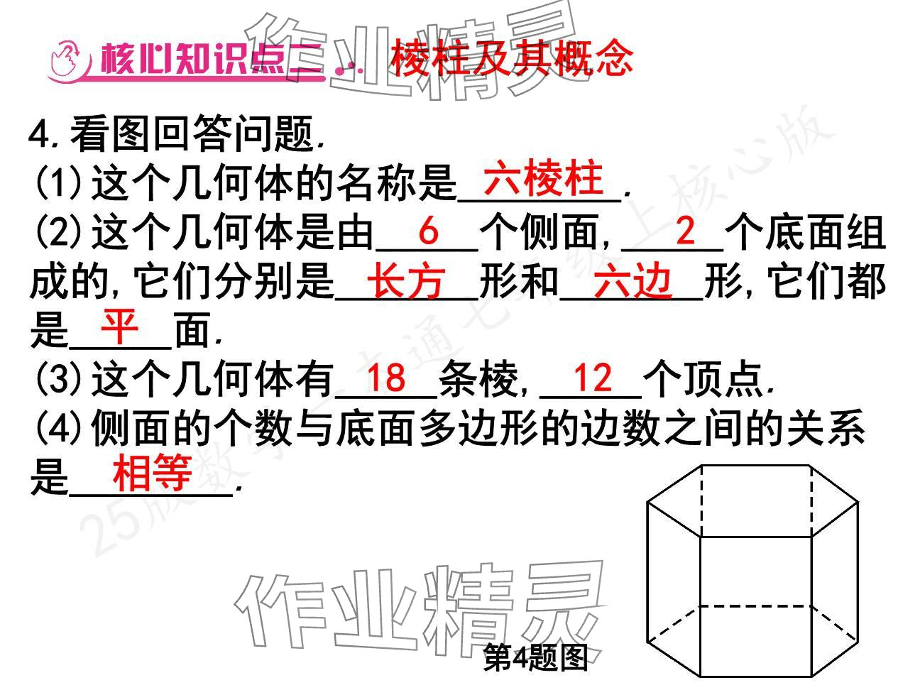 2024年一本通武漢出版社七年級數(shù)學(xué)上冊北師大版核心板 參考答案第6頁